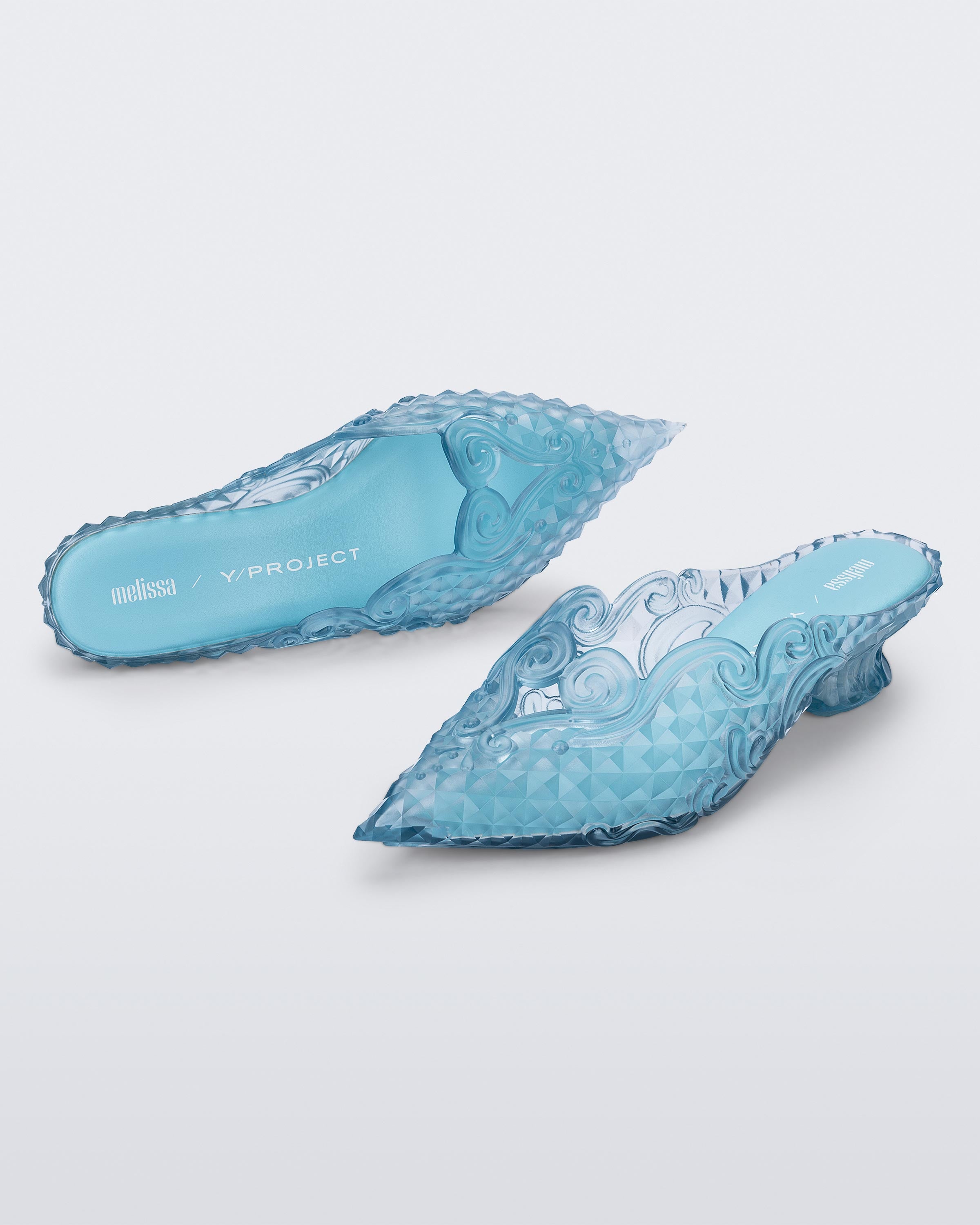 Melissa Court Shoe + Y/Project Clear Blue