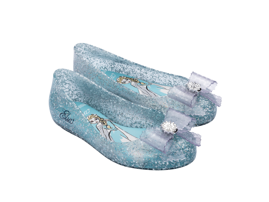 Mini Melissa Sweet Love + Disney Princess- Glitter Blue