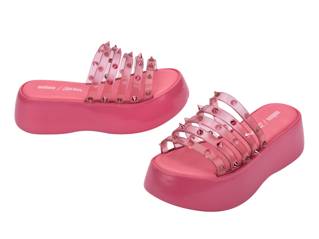 Melissa + Jean Paul Gaultier Becky Punk Love - Pink