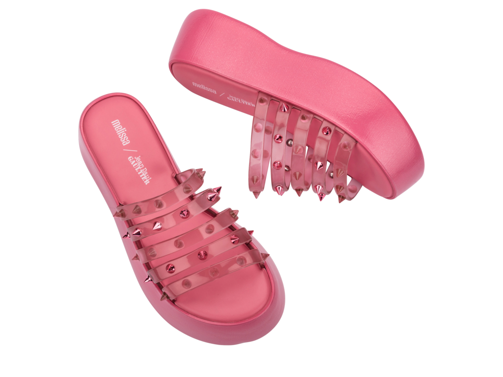 Melissa + Jean Paul Gaultier Becky Punk Love - Pink