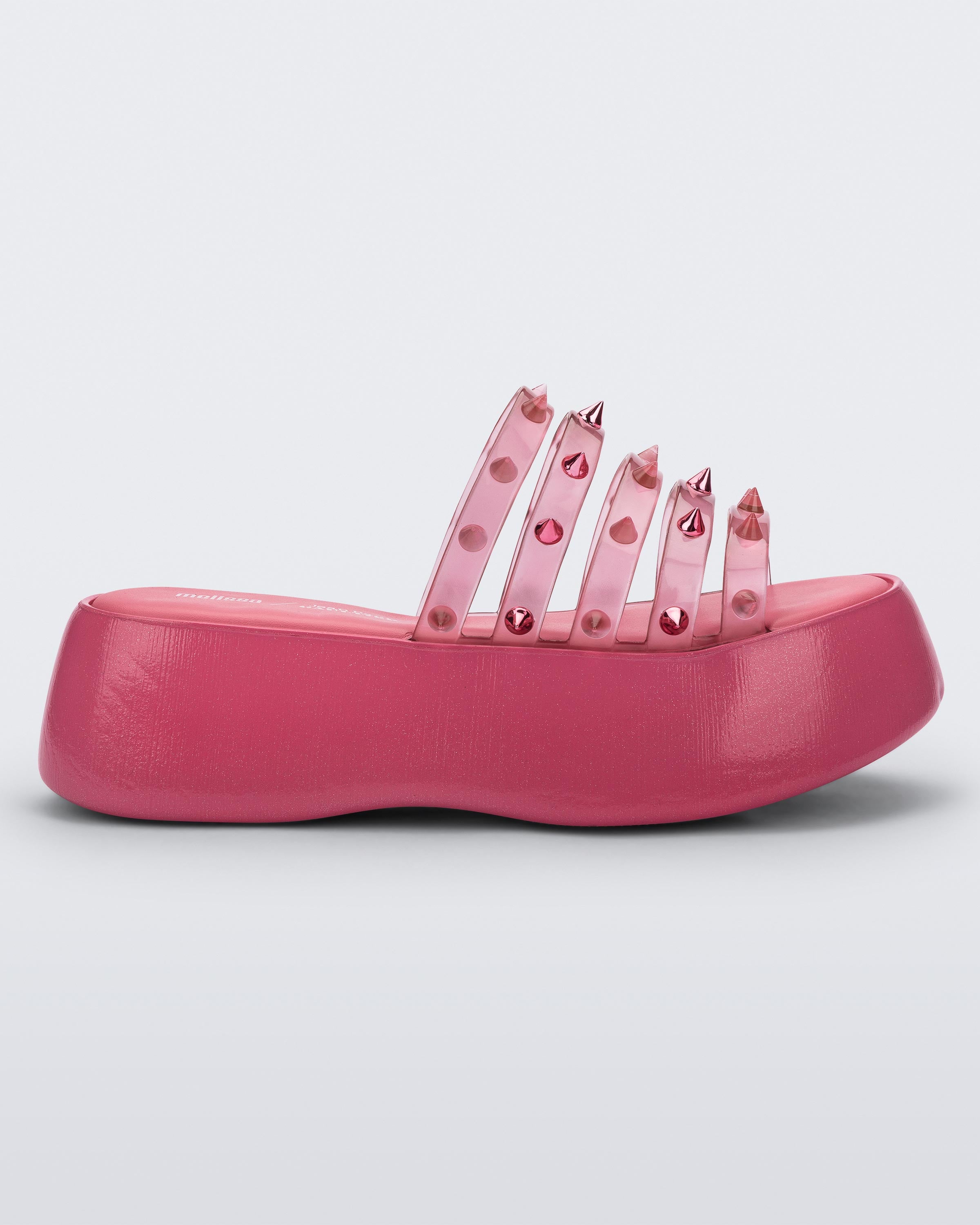 Melissa + Jean Paul Gaultier Becky Punk Love - Pink