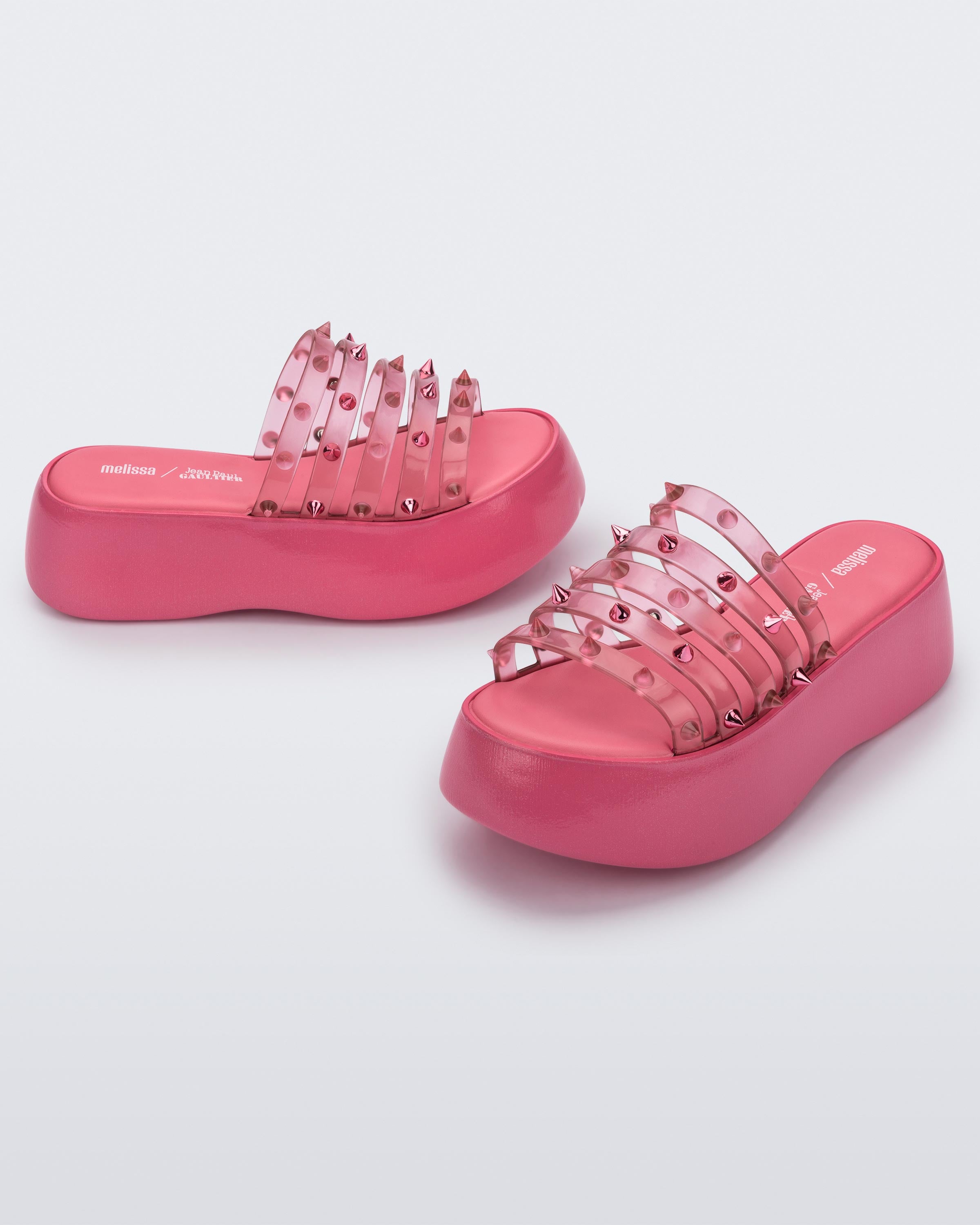 Melissa + Jean Paul Gaultier Becky Punk Love - Pink