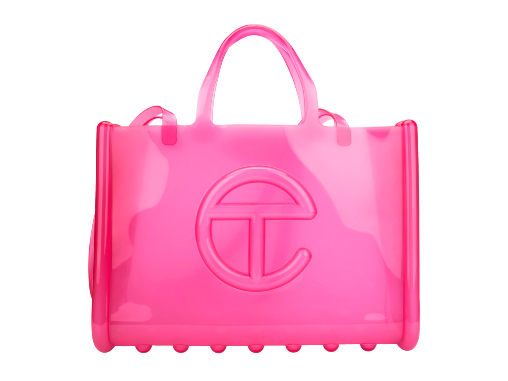 Melissa Telfar Large Jelly Shopper Bag Pink