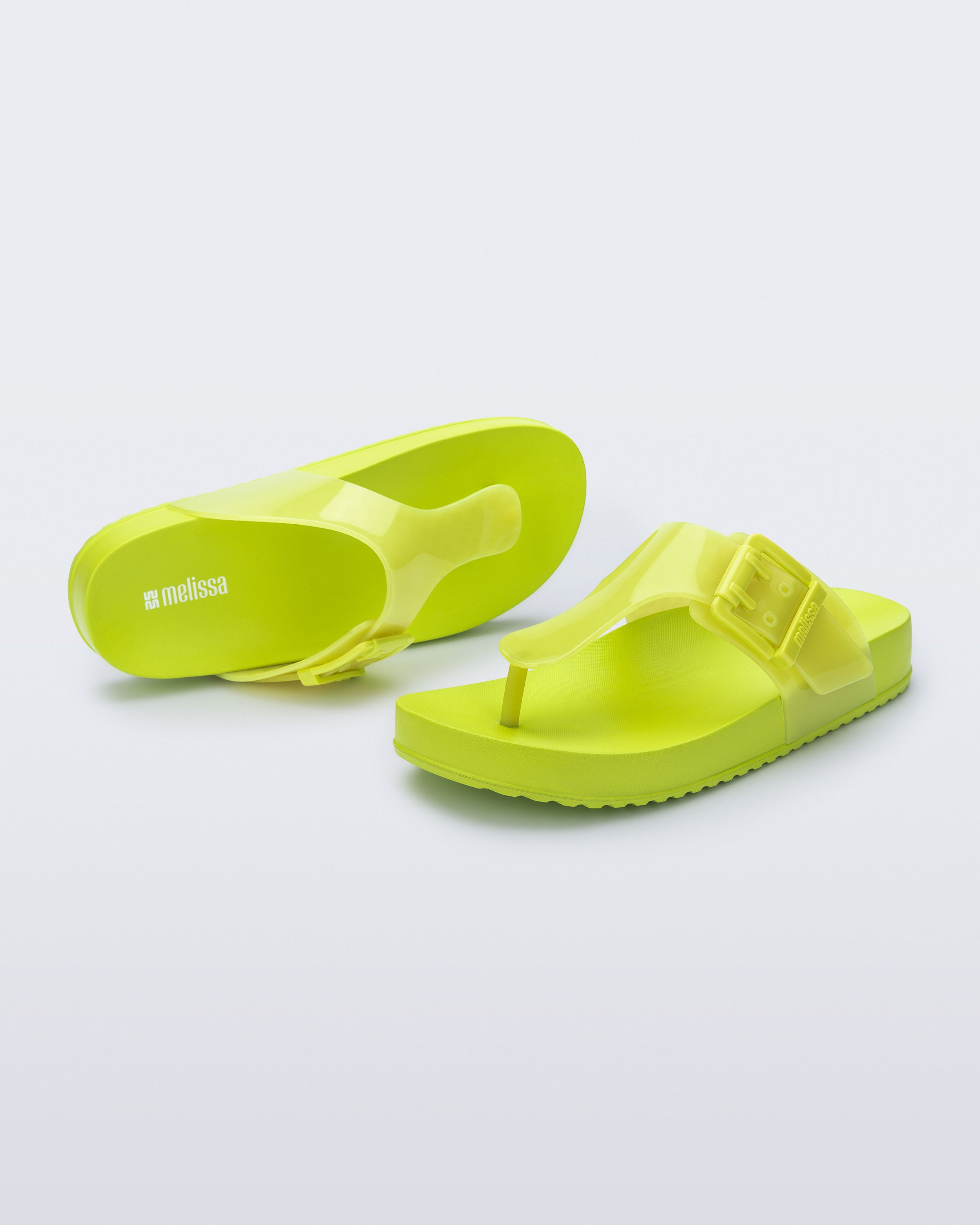 MELISSA COZY FLIP FLOP- GREEN
