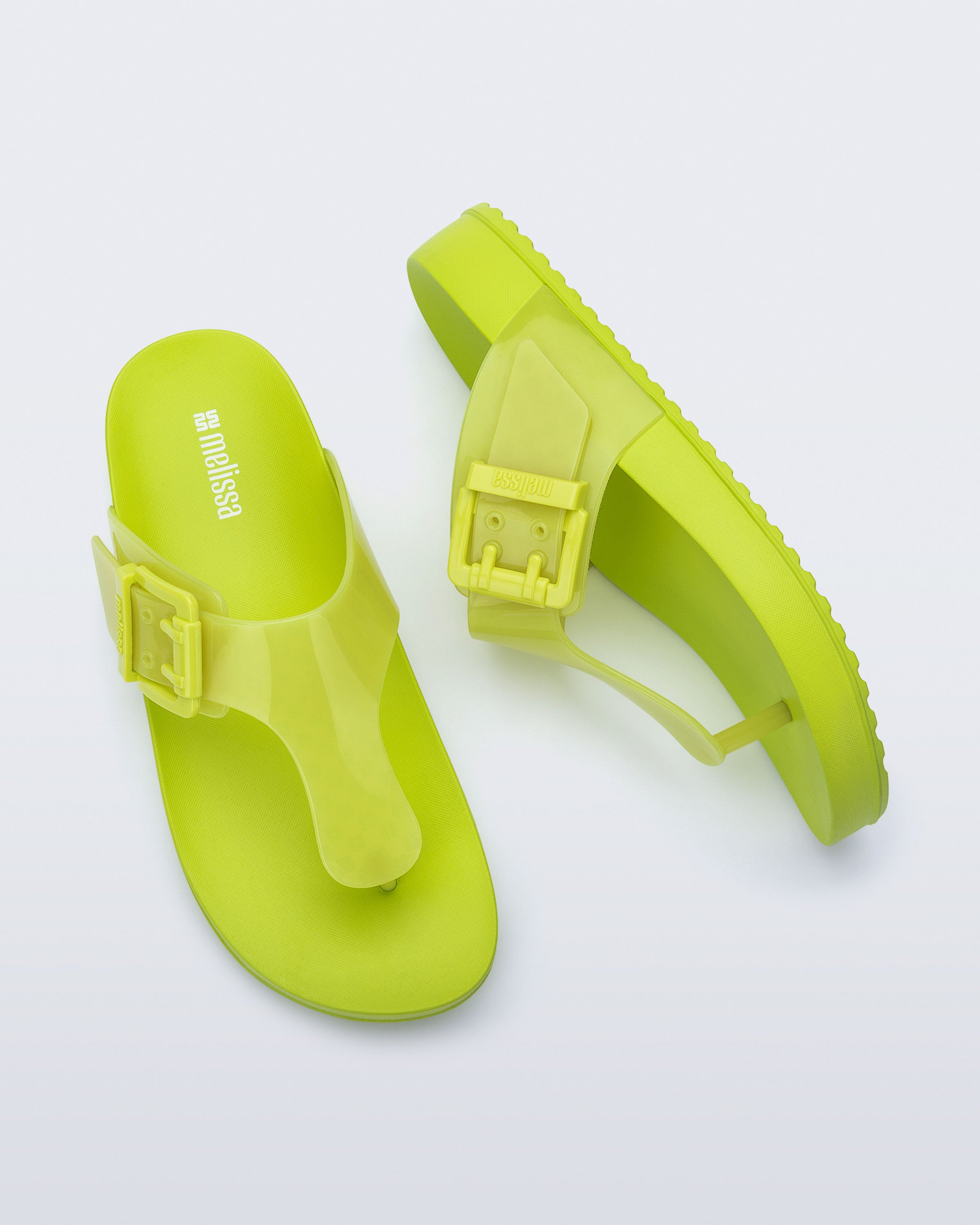 MELISSA COZY FLIP FLOP- GREEN
