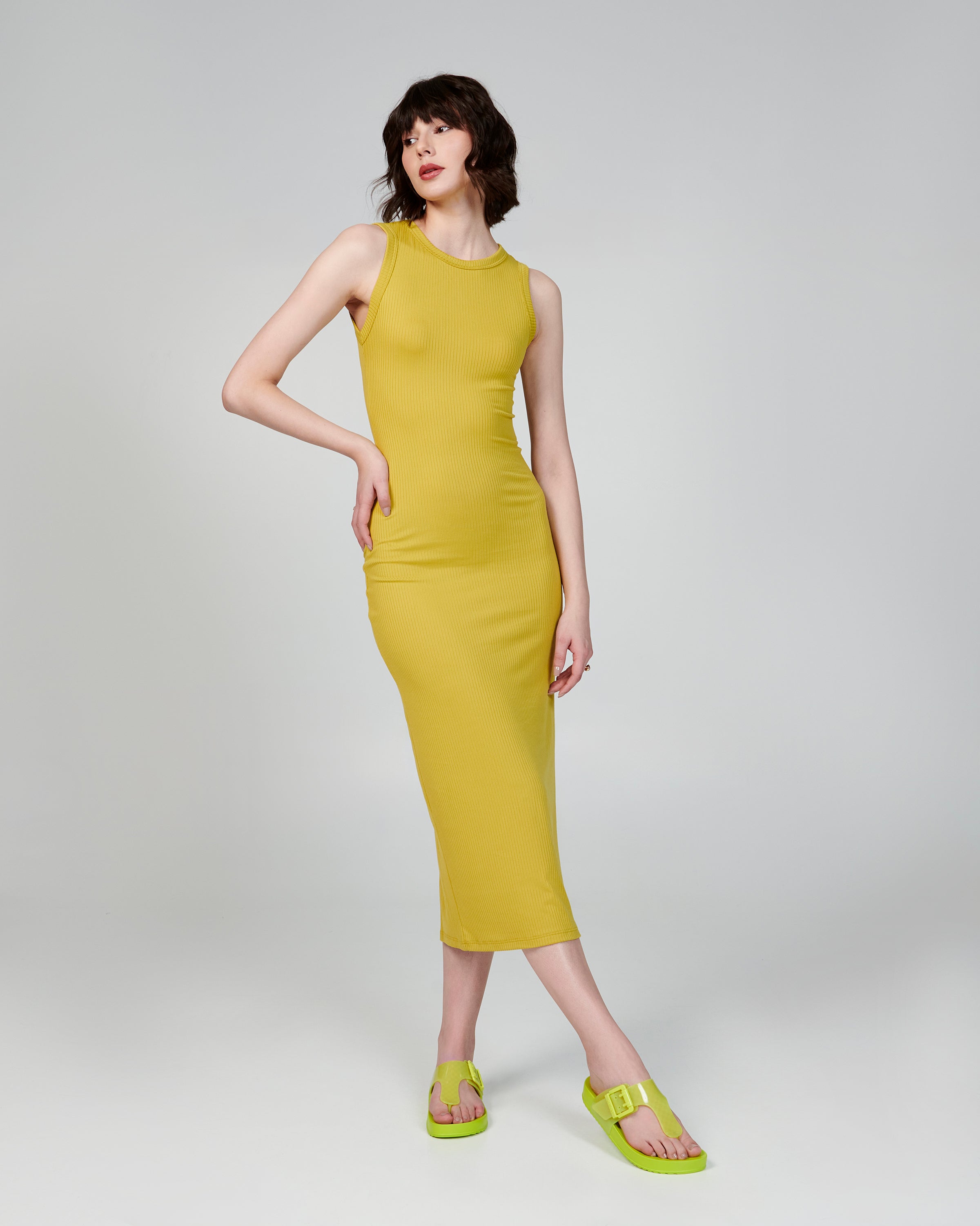 MELISSA COZY FLIP FLOP- GREEN