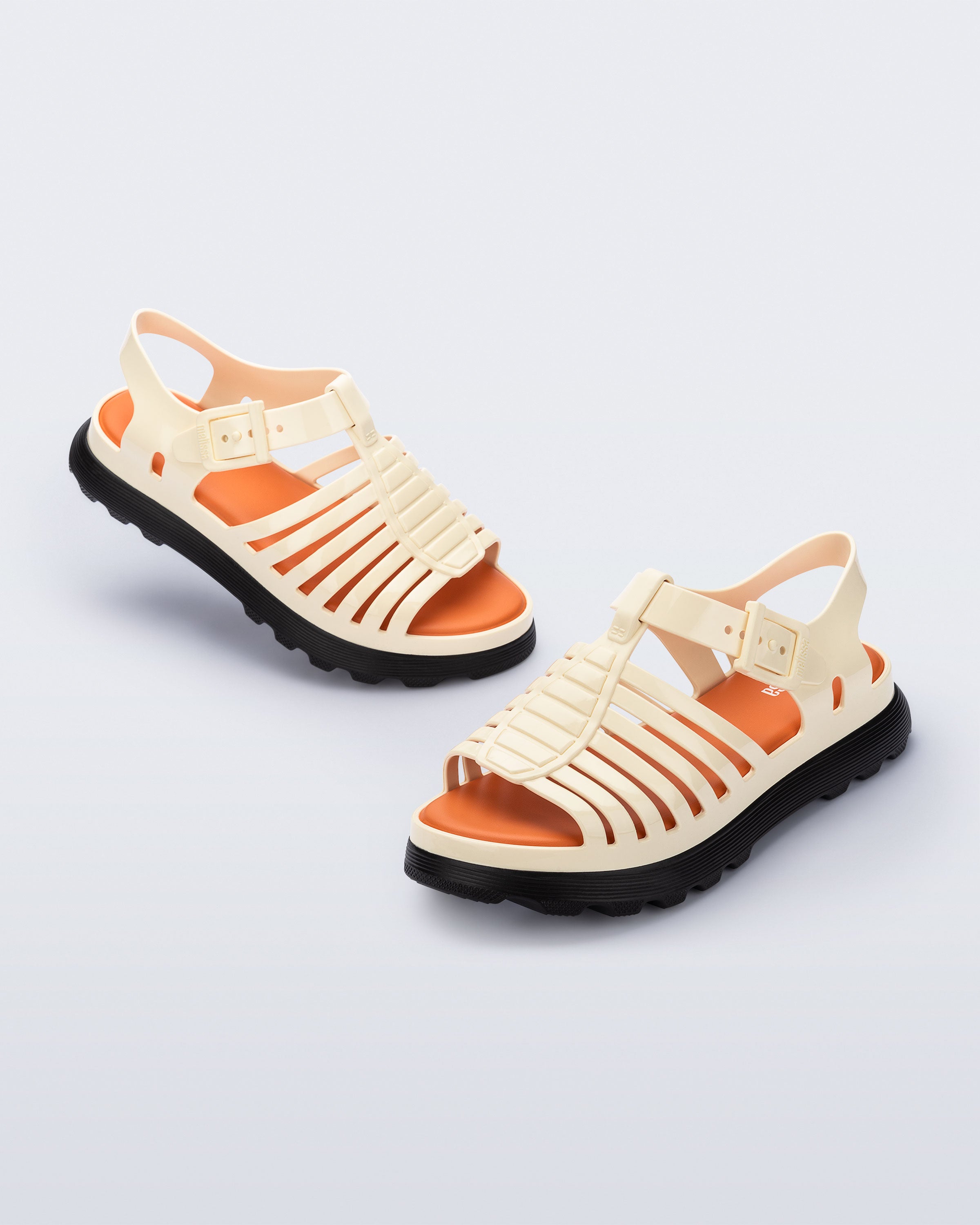 MELISSA GLORIA PLATFORM-BEIGE