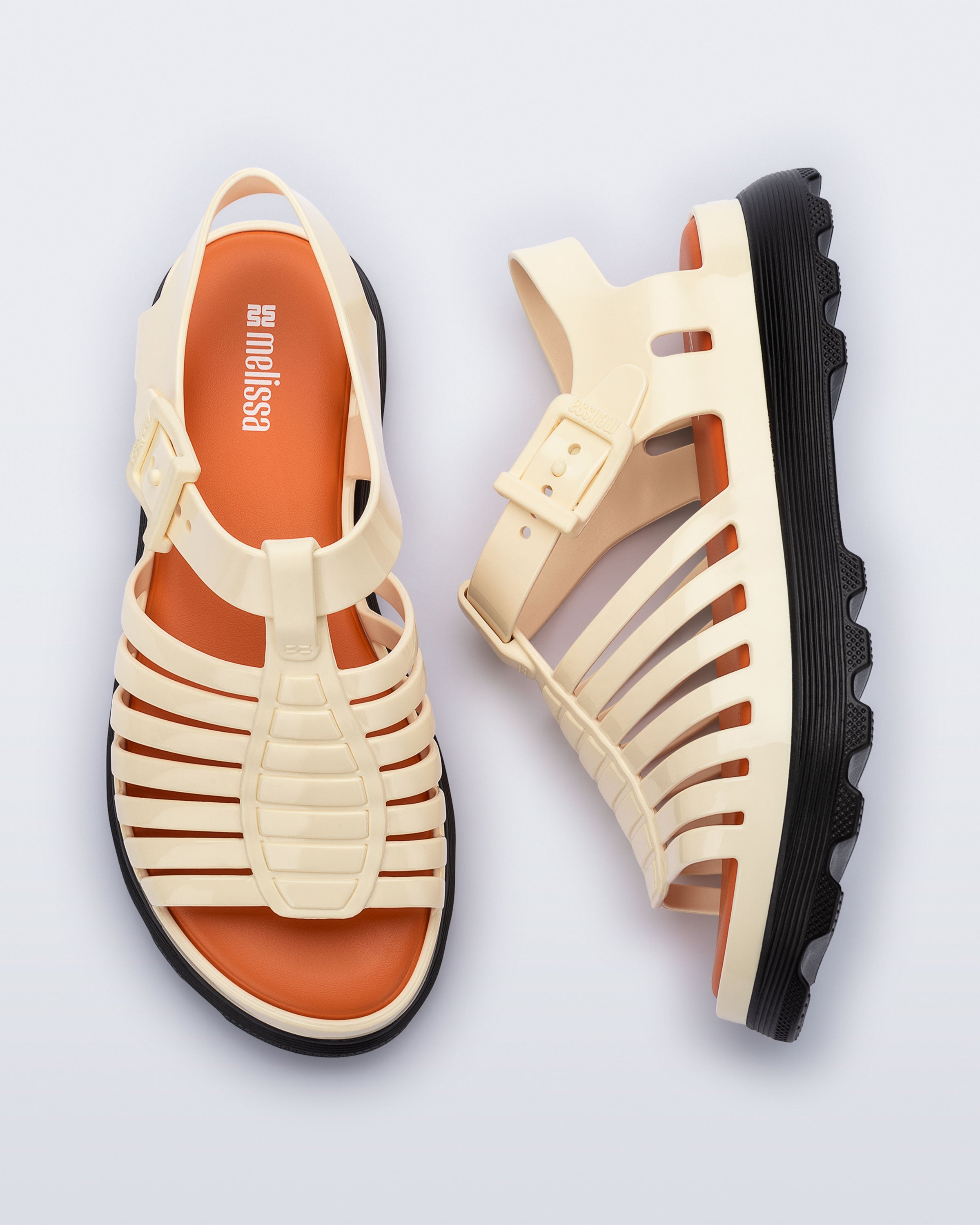 MELISSA GLORIA PLATFORM-BEIGE