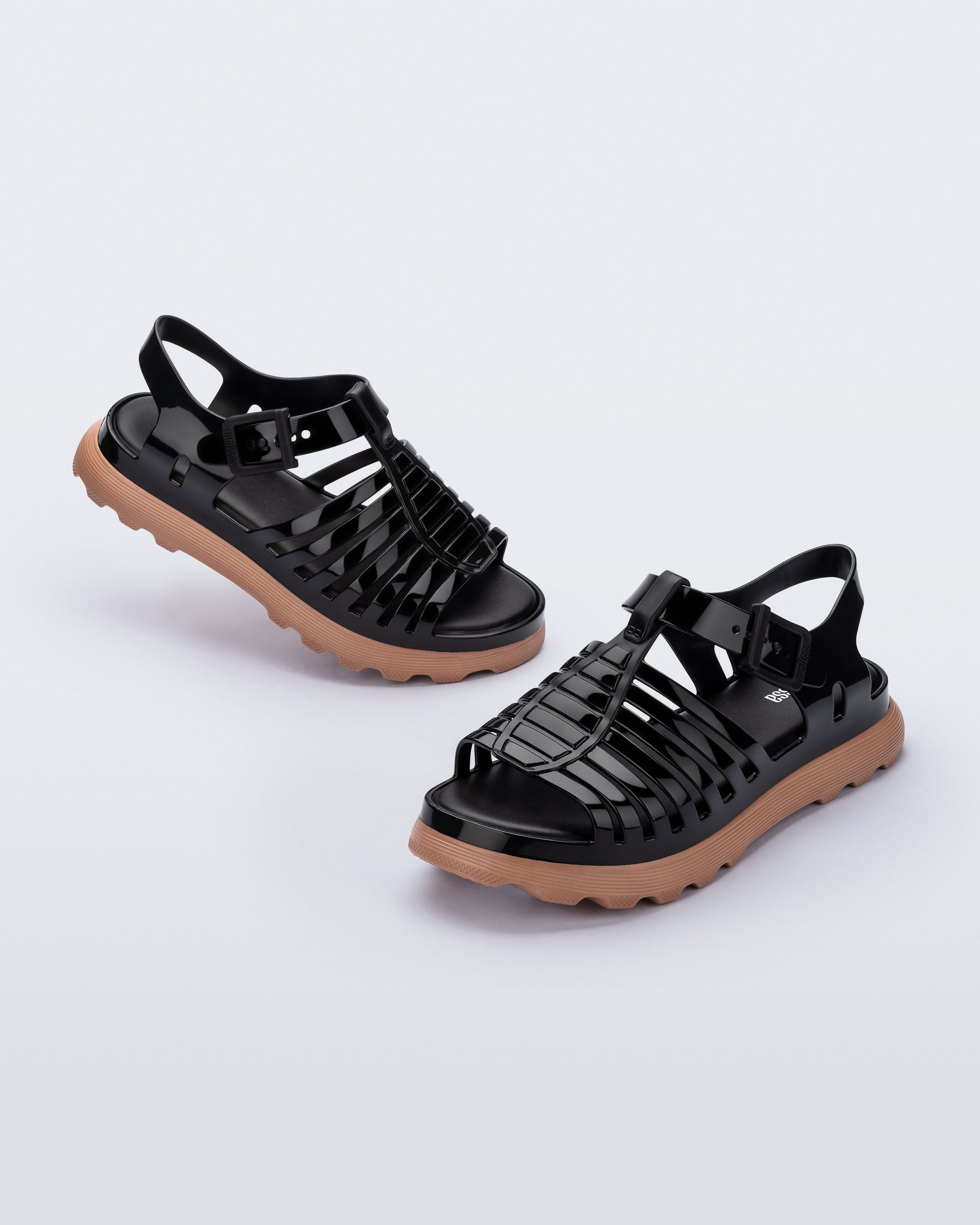 MELISSA GLORIA PLATFORM- BLACK