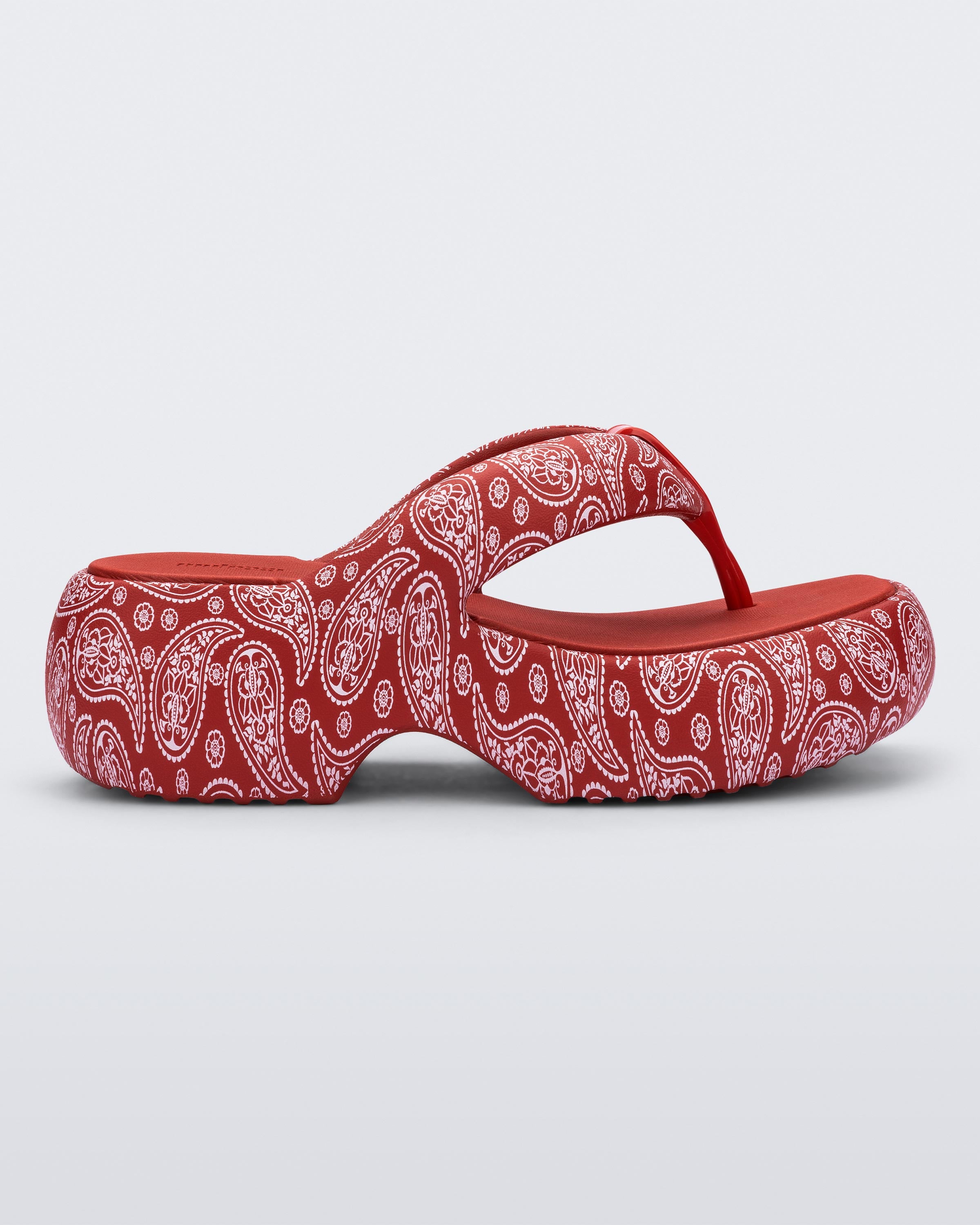 Melissa Free Fuzzy Printed Platform