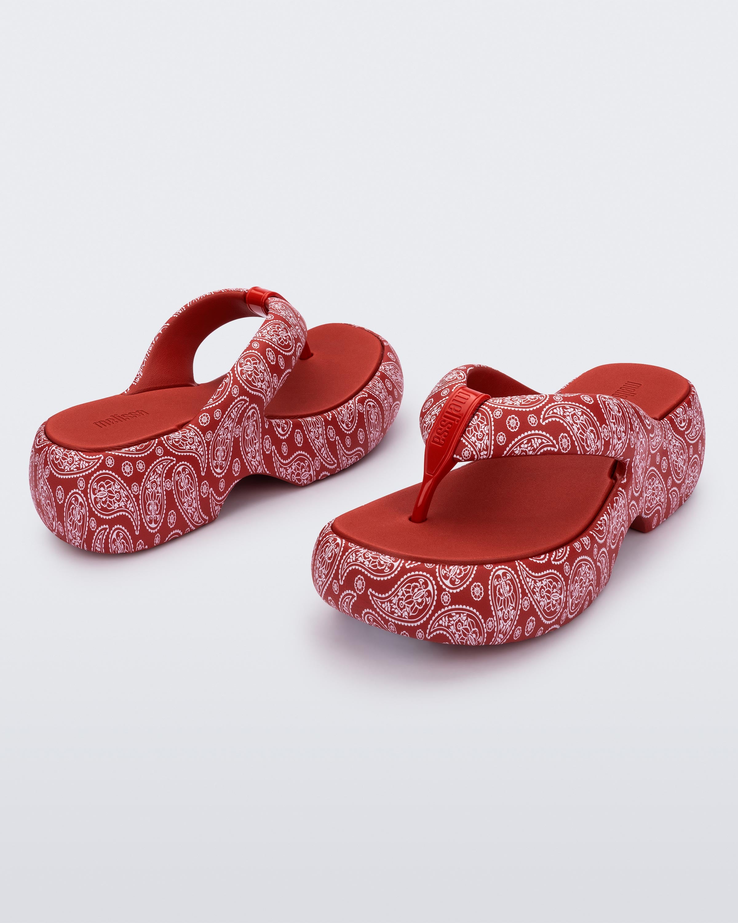 Melissa Free Fuzzy Printed Platform