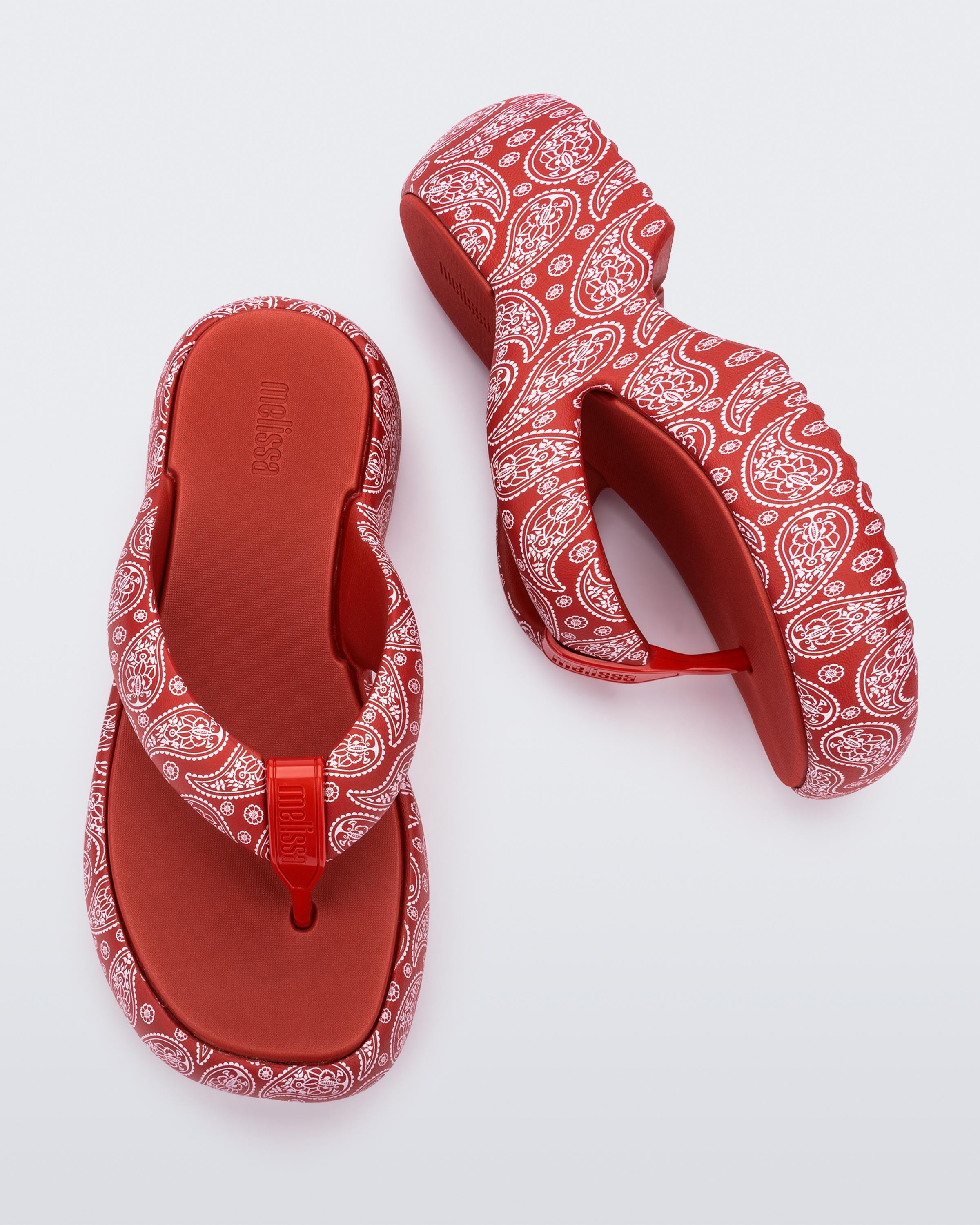 Melissa Free Fuzzy Printed Platform