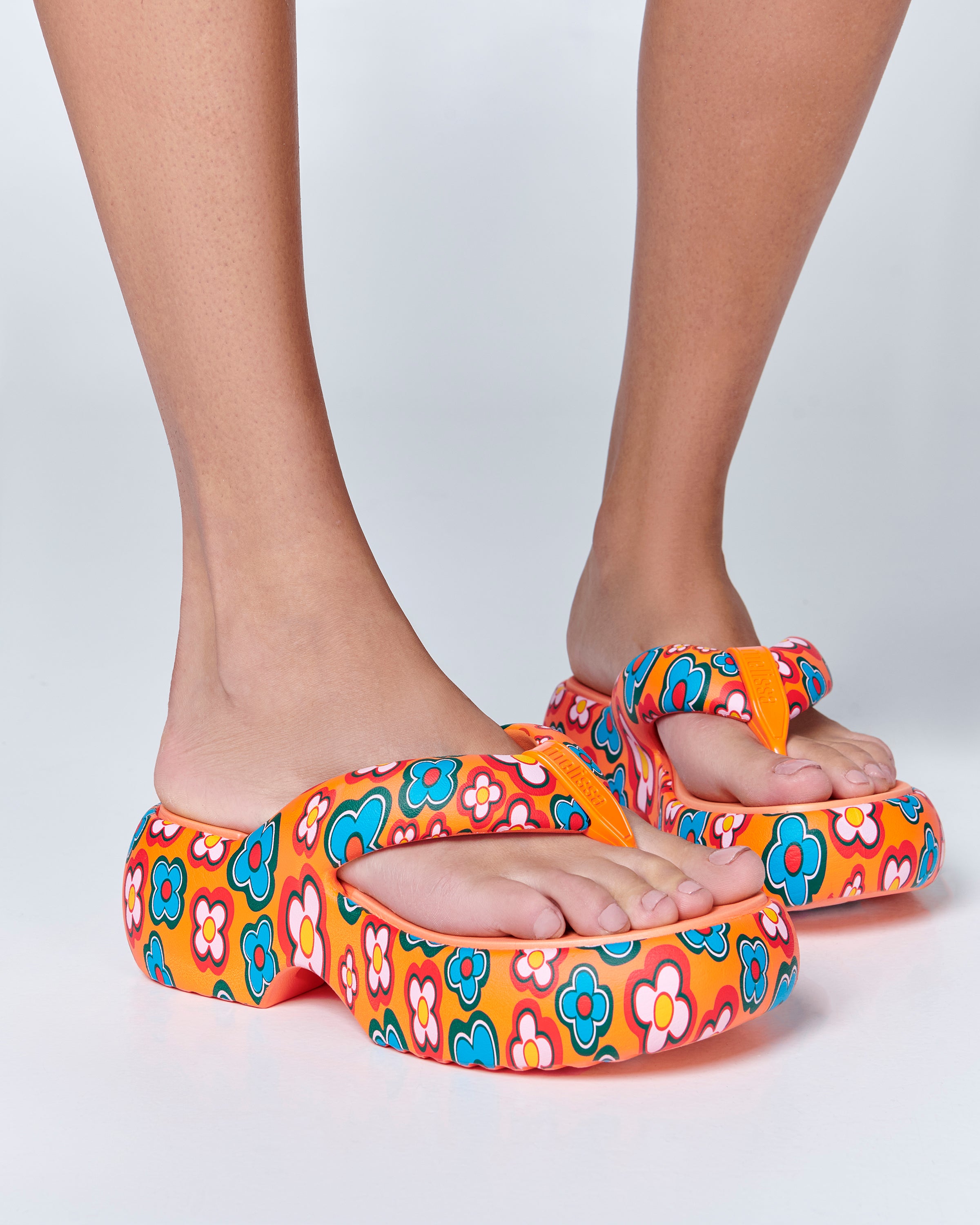 Melissa Free Fuzzy Printed Platform
