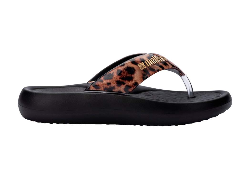 MELISSA STATION FLIP FLOP AD BLACK