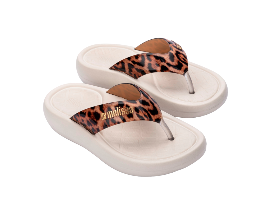 MELISSA STATION FLIP FLOP AD BEIGE