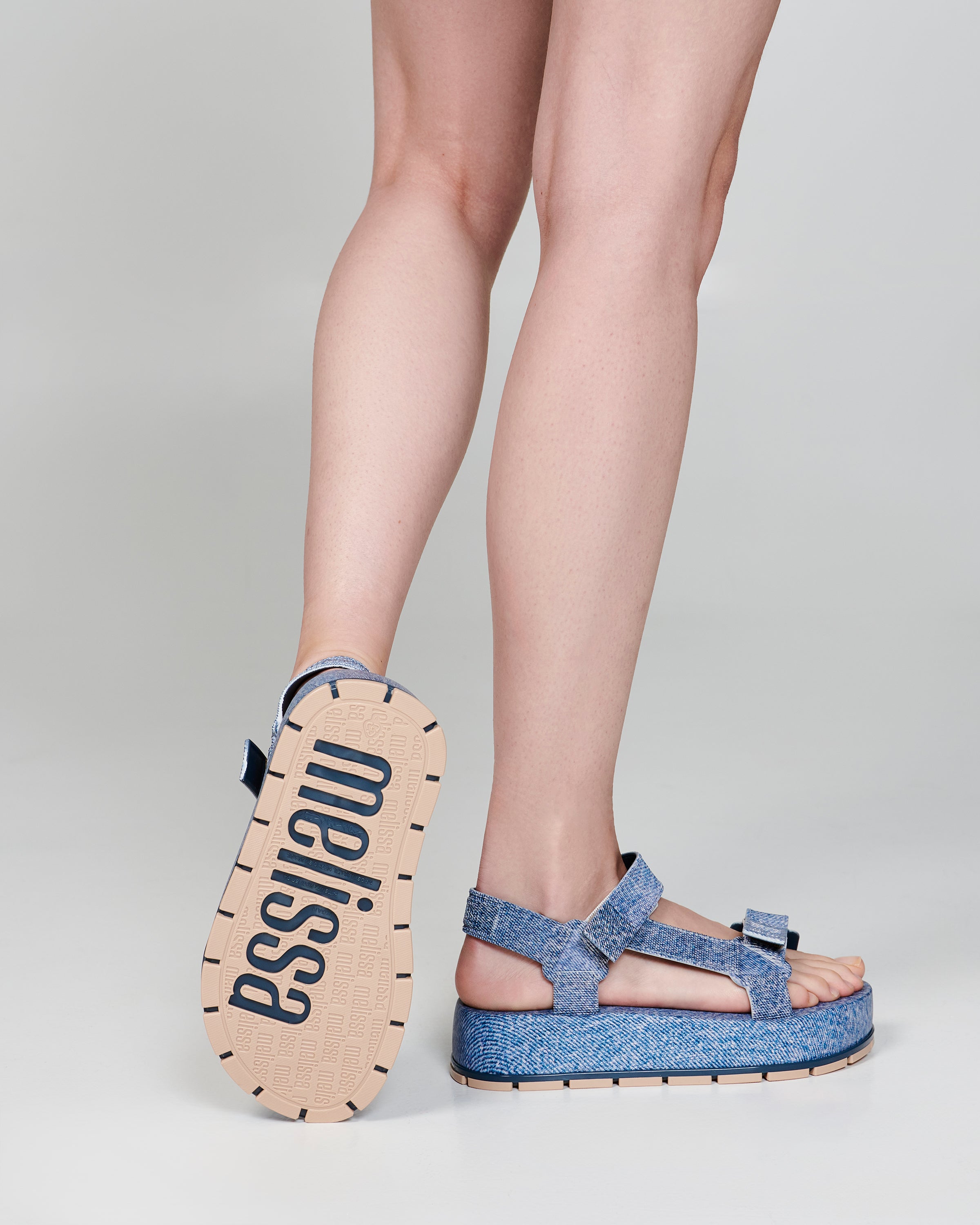 Melissa Flowing Platform Denim