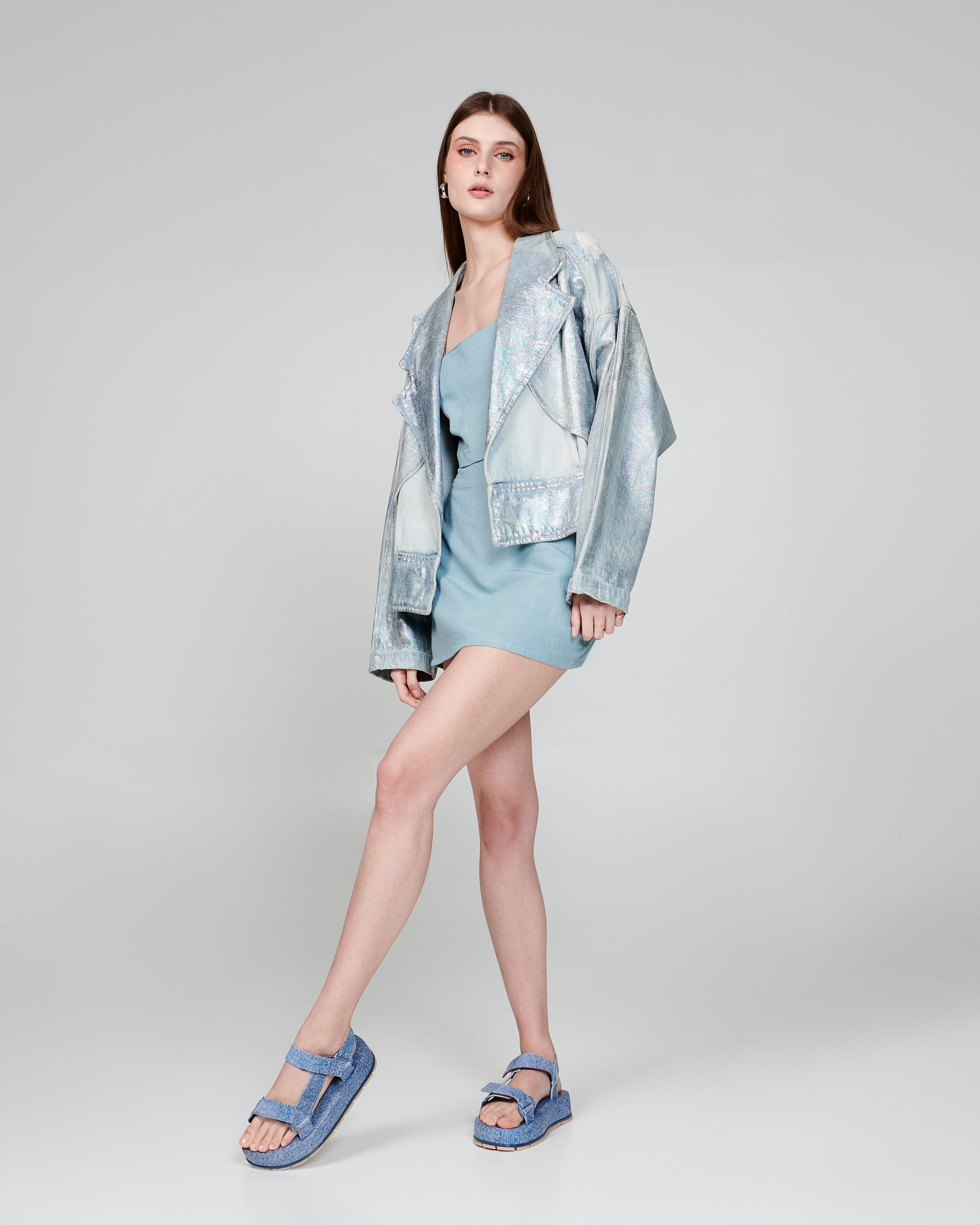 Melissa Flowing Platform Denim