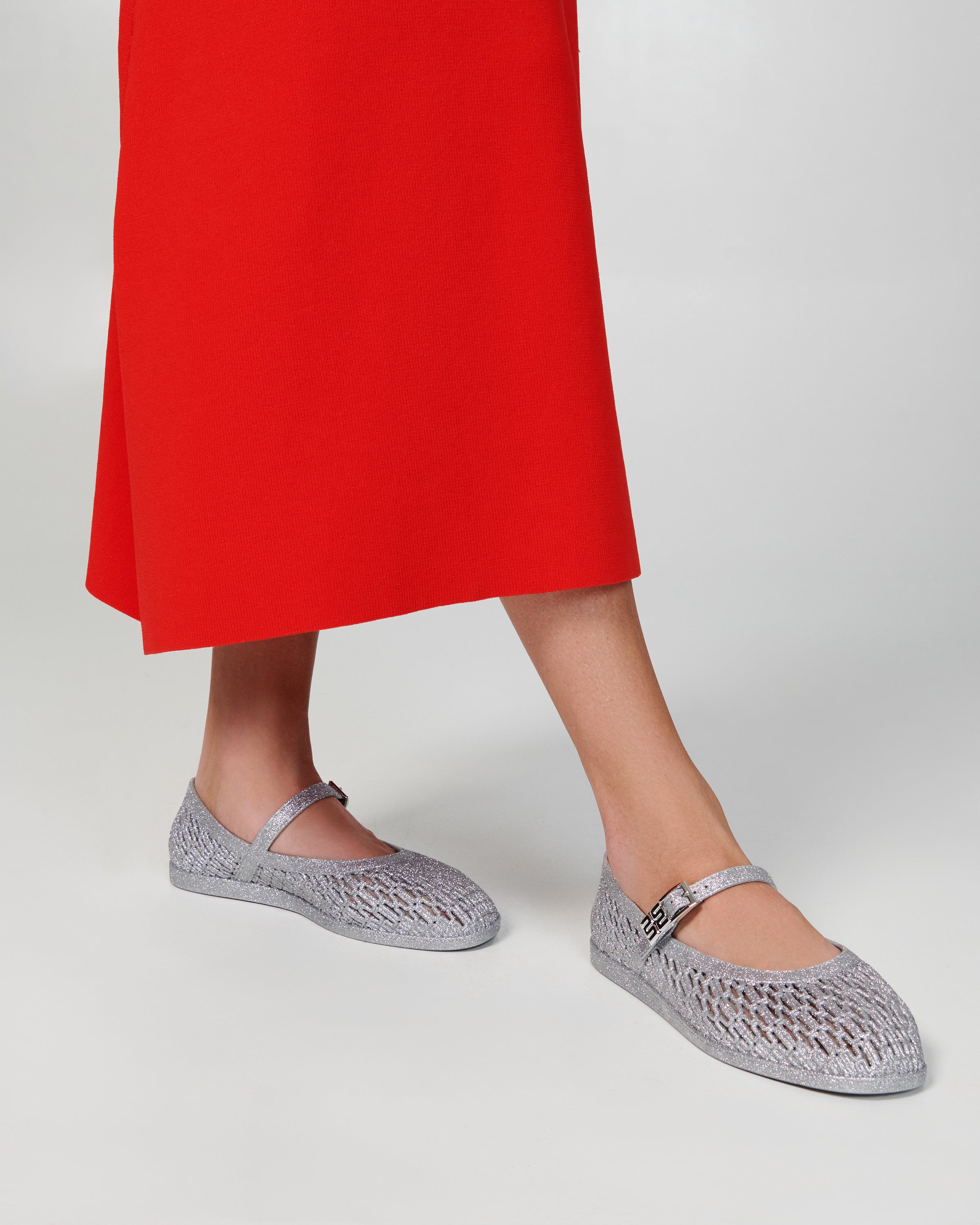 MELISSA HARPER GLITTER- SILVER