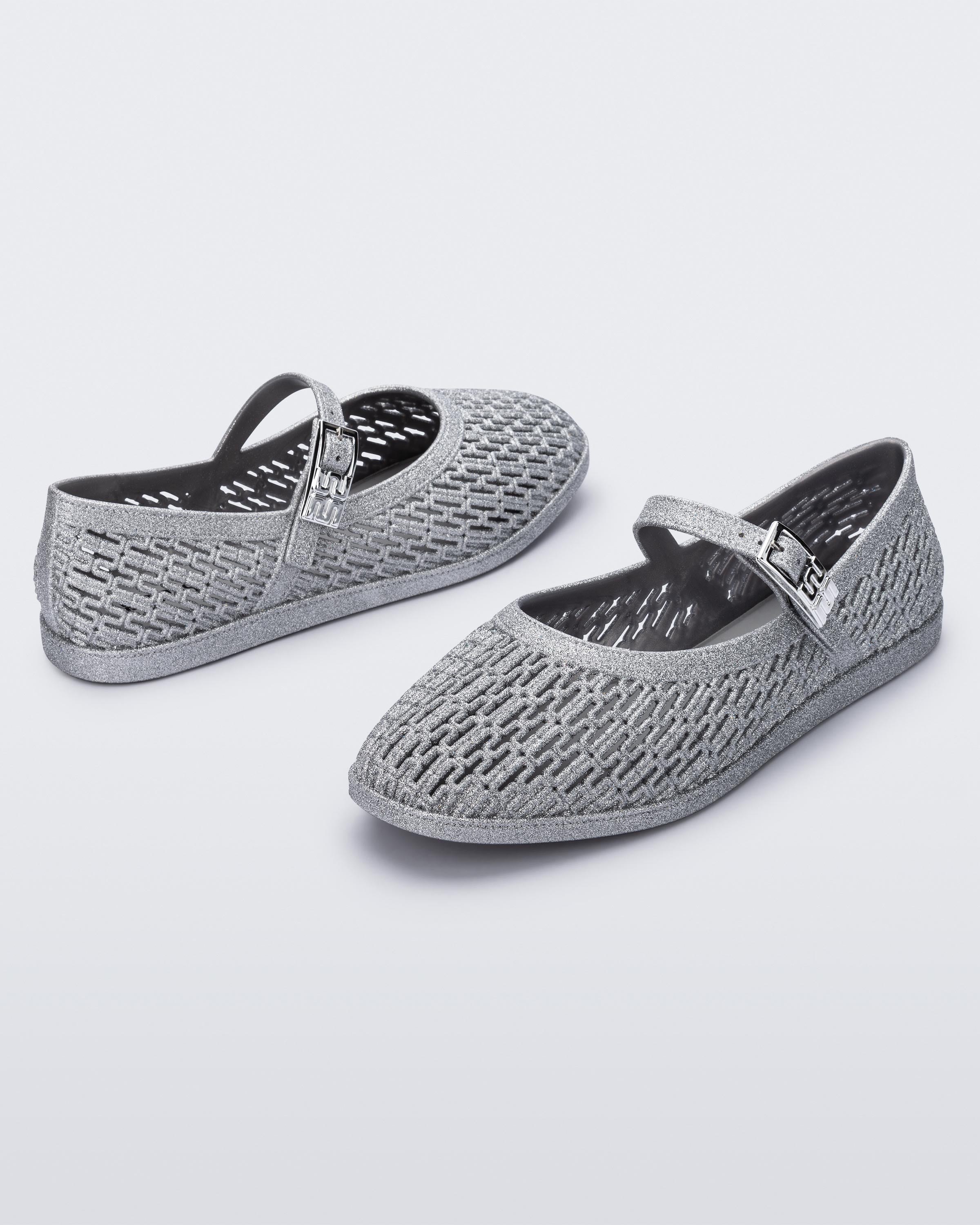 MELISSA HARPER GLITTER- SILVER