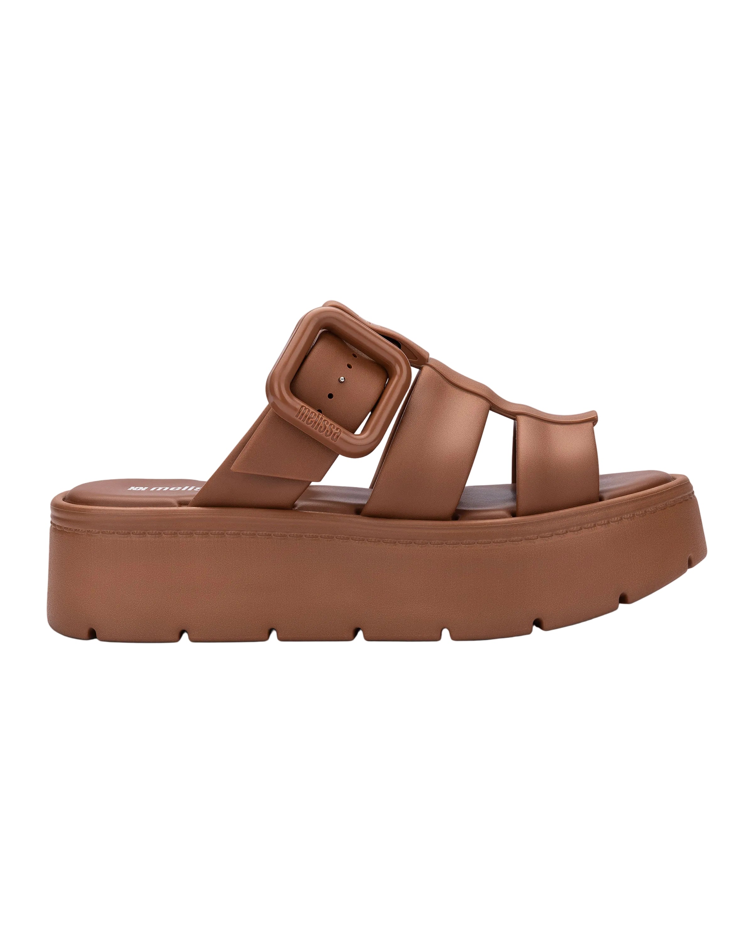 Melissa Pump Platform Brown