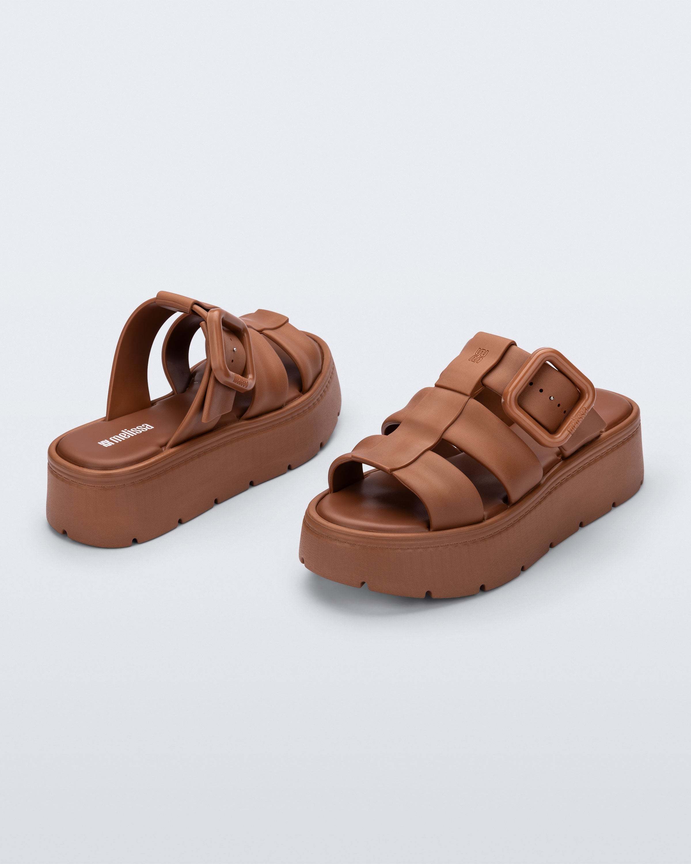 Melissa Pump Platform Brown