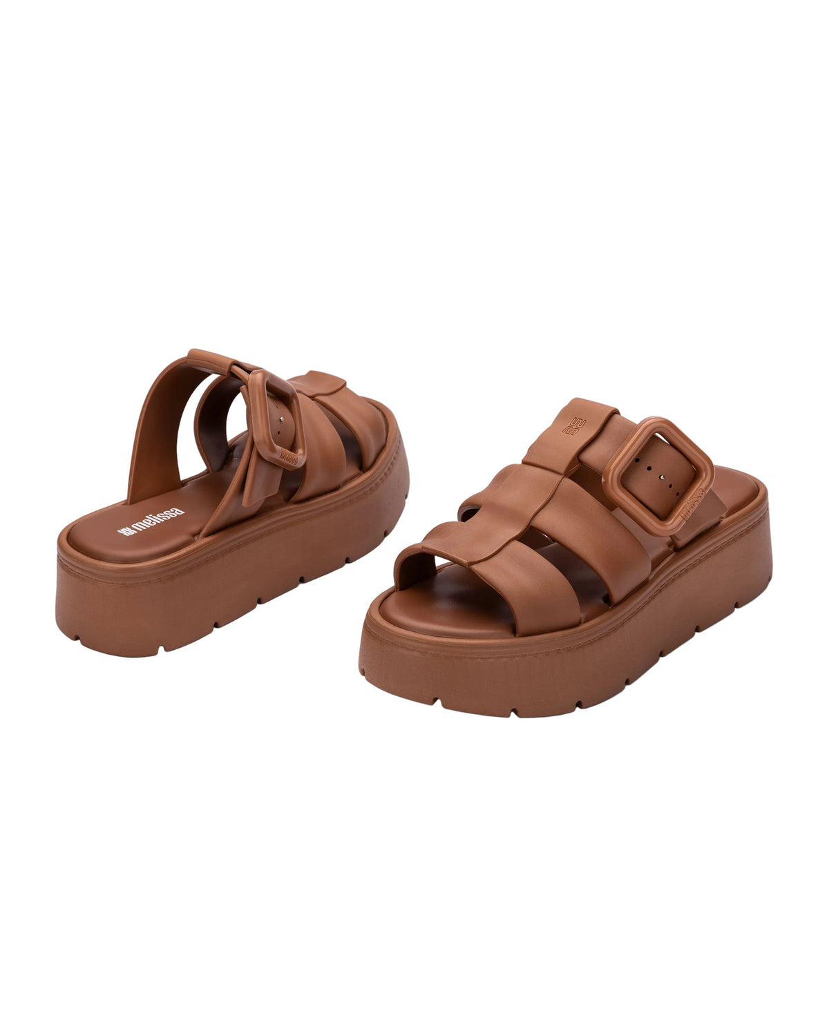 Melissa Pump Platform Brown