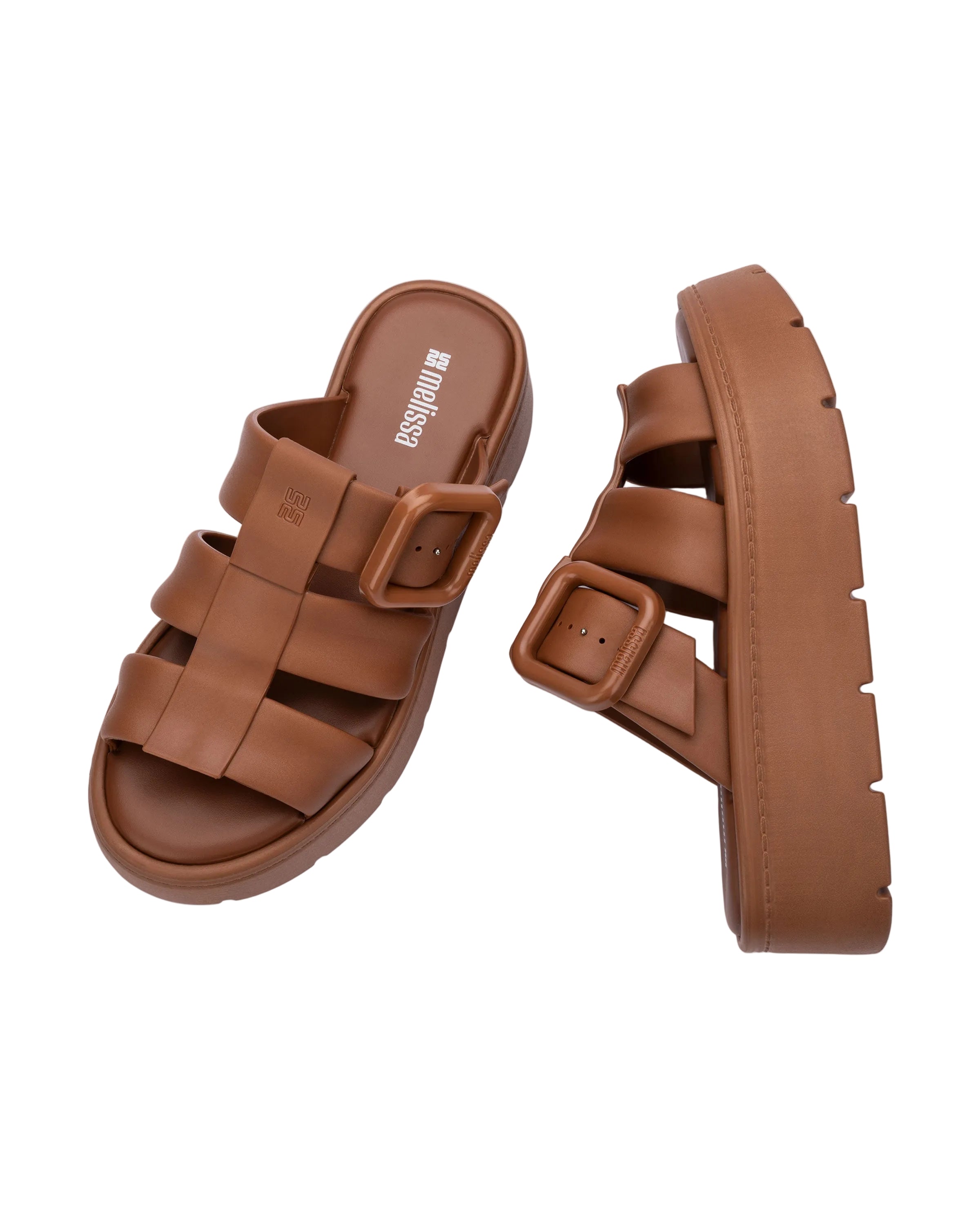 Melissa Pump Platform Brown