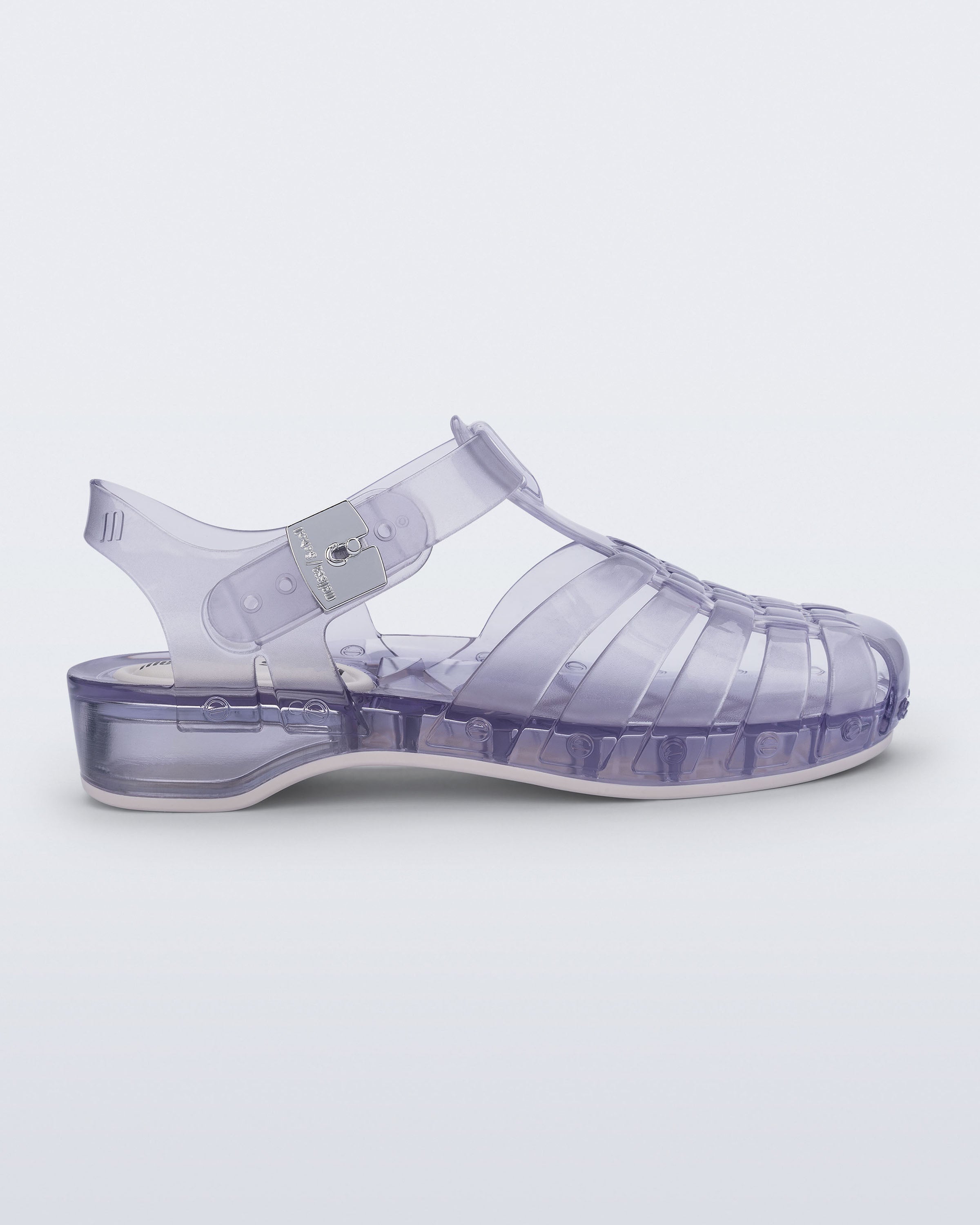 MELISSA POSSESSION PESCURA HEEL + SCHOLL CLEAR