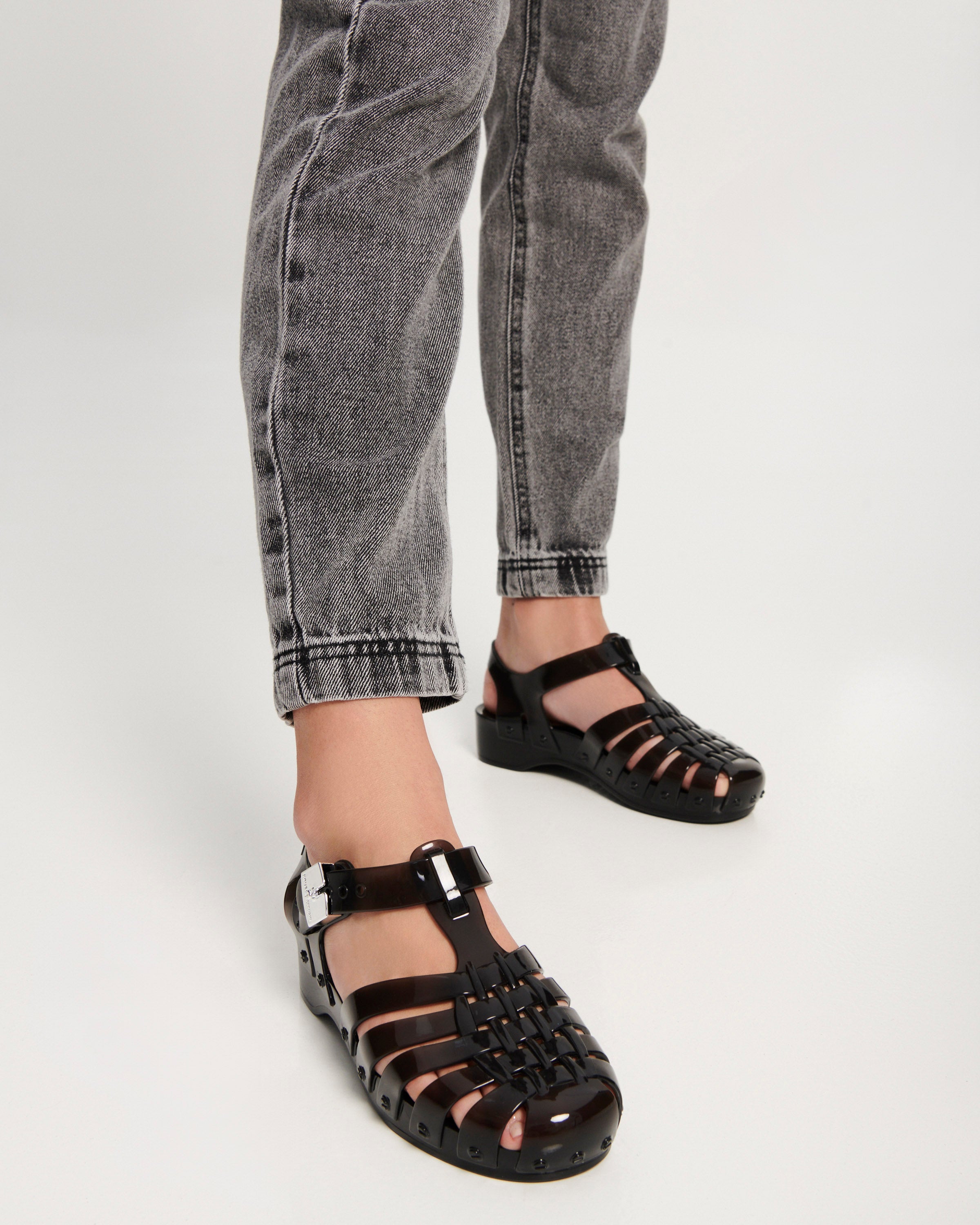 MELISSA POSSESSION PESCURA HEEL + SCHOLL BLACK