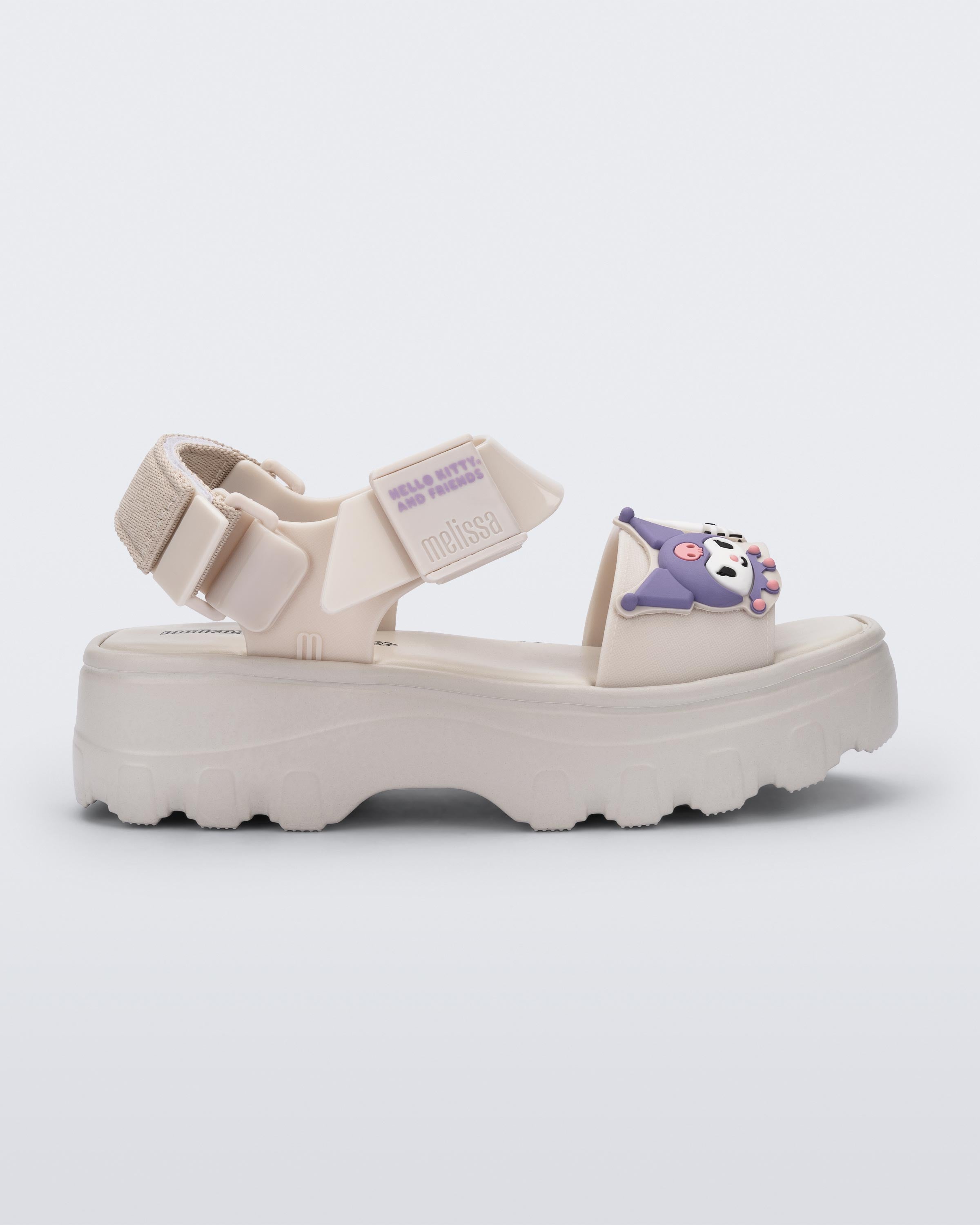 MELISSA KICK OFF SANDAL + HELLO KITTY BEIGE
