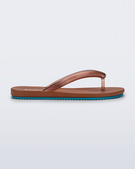 Melissa Flip Flop Air Flow Brown Blue