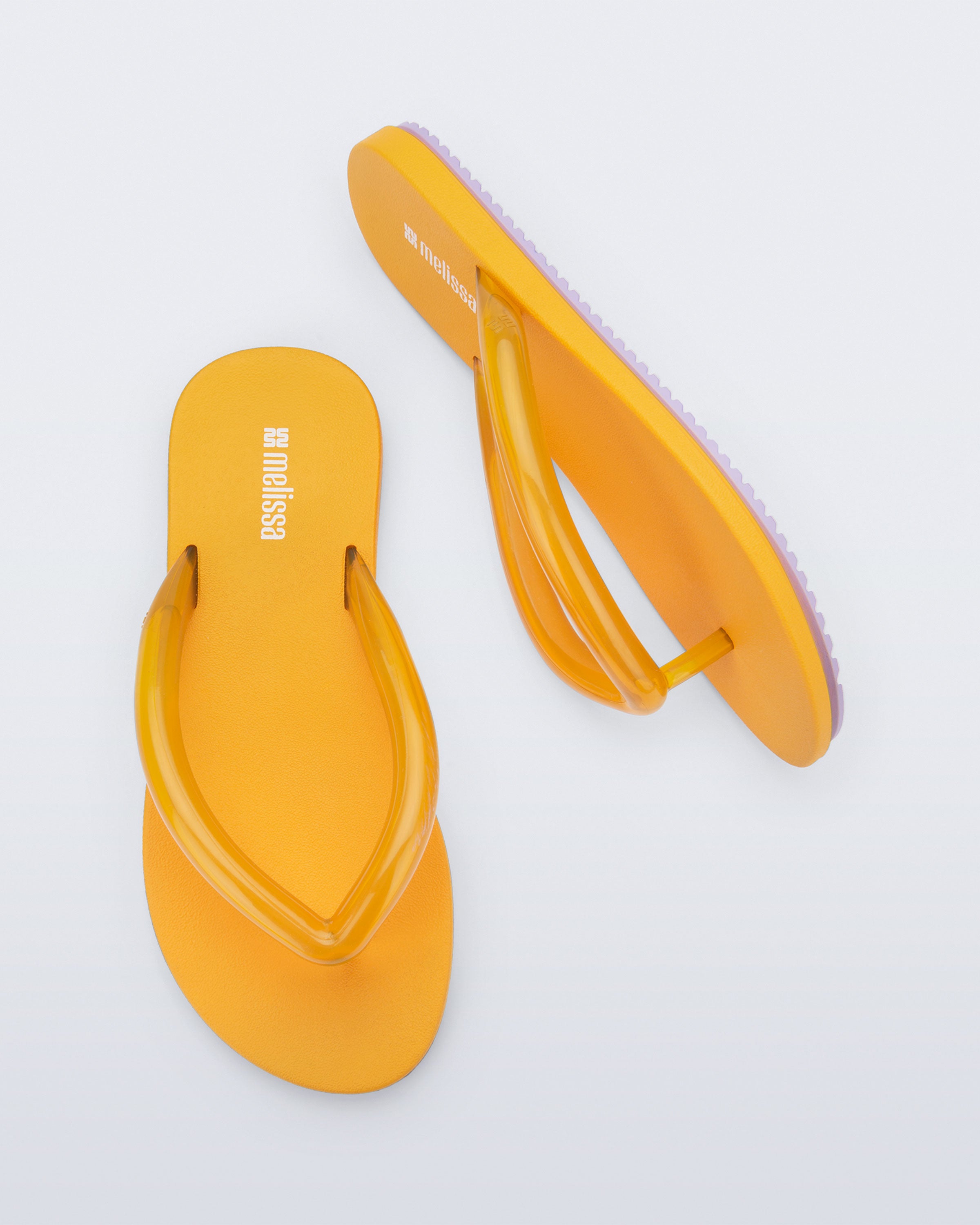 Melissa Flip Flop Air Flow Yellow Lilac