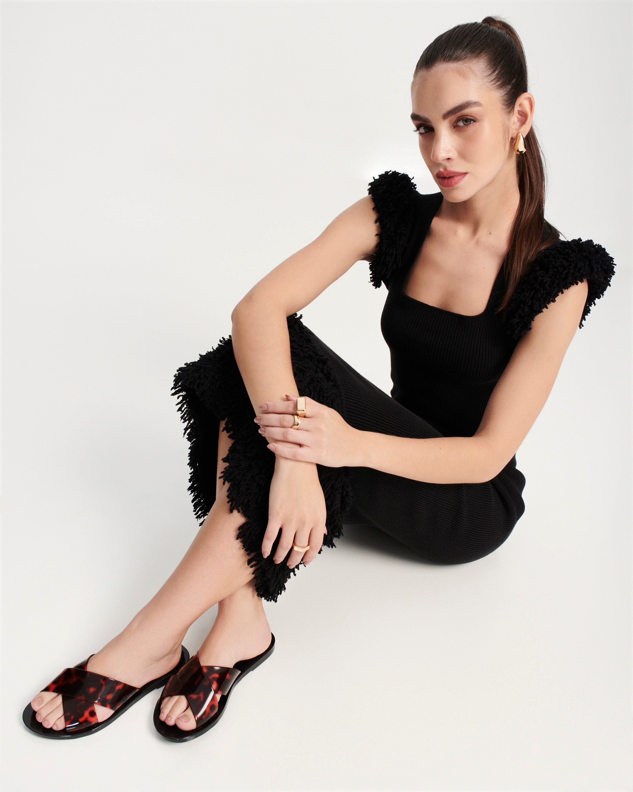 MELISSA ESSENTIAL CROSS SLIDE