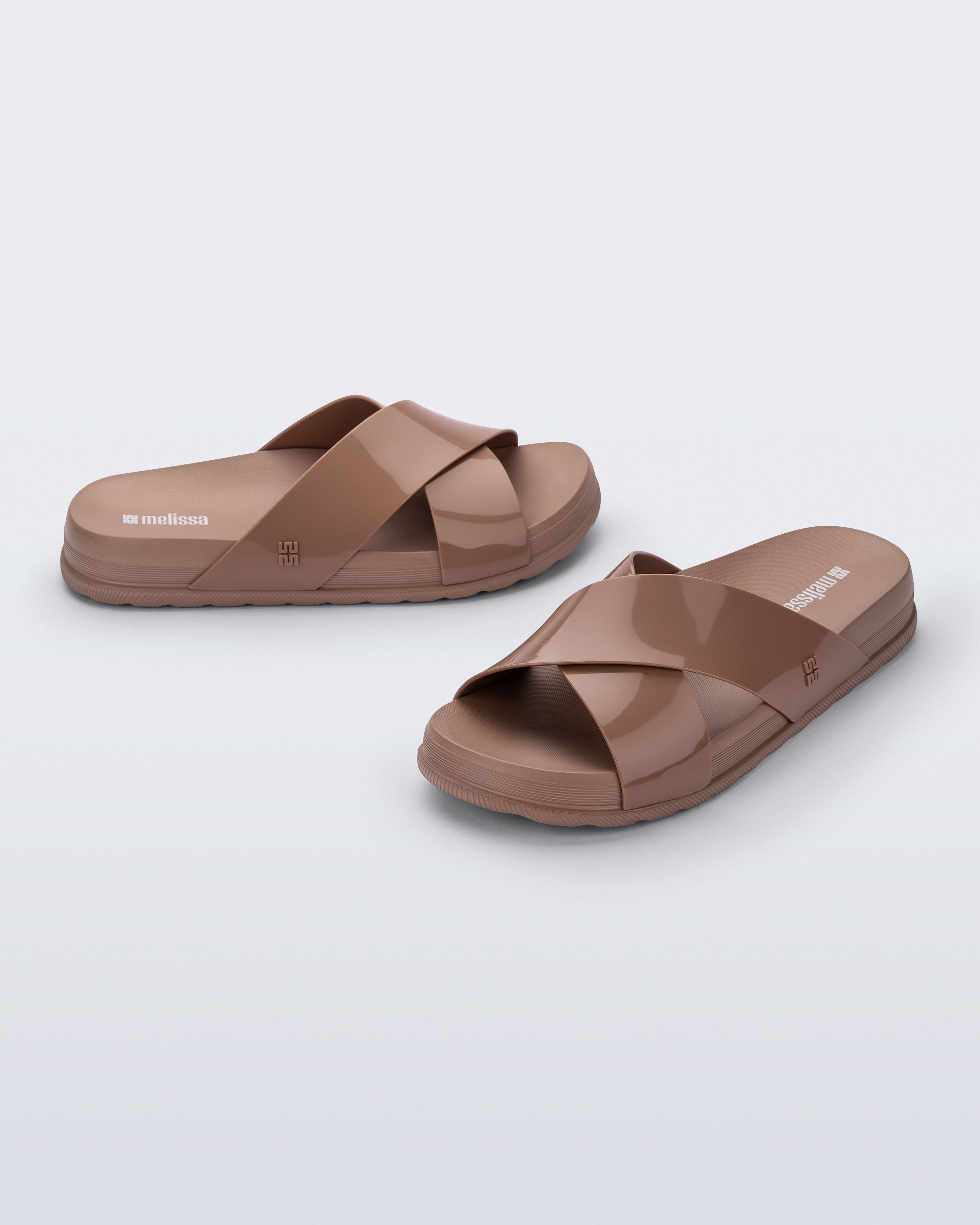 MELISSA COZY SLIDE II BROWN