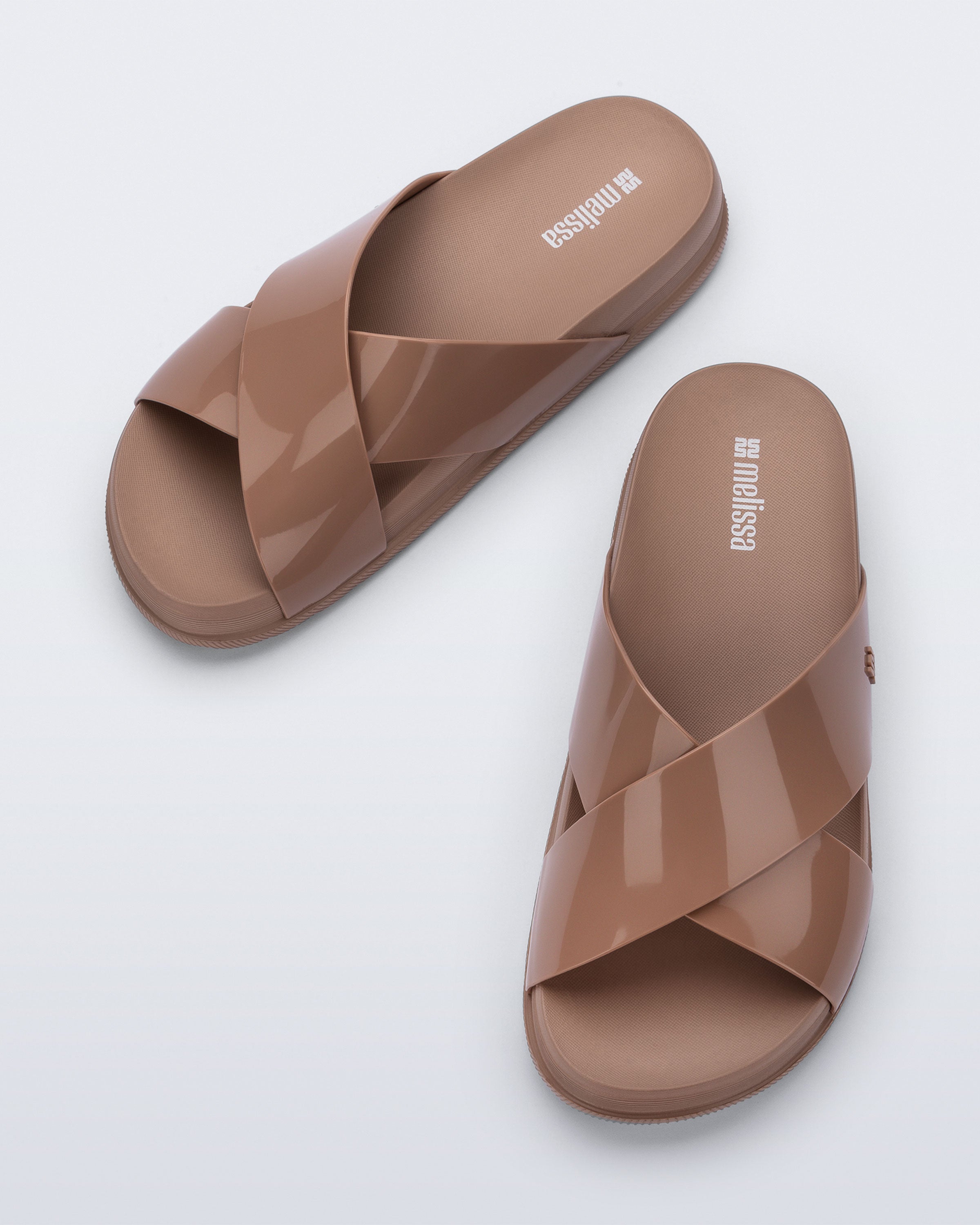 MELISSA COZY SLIDE II BROWN