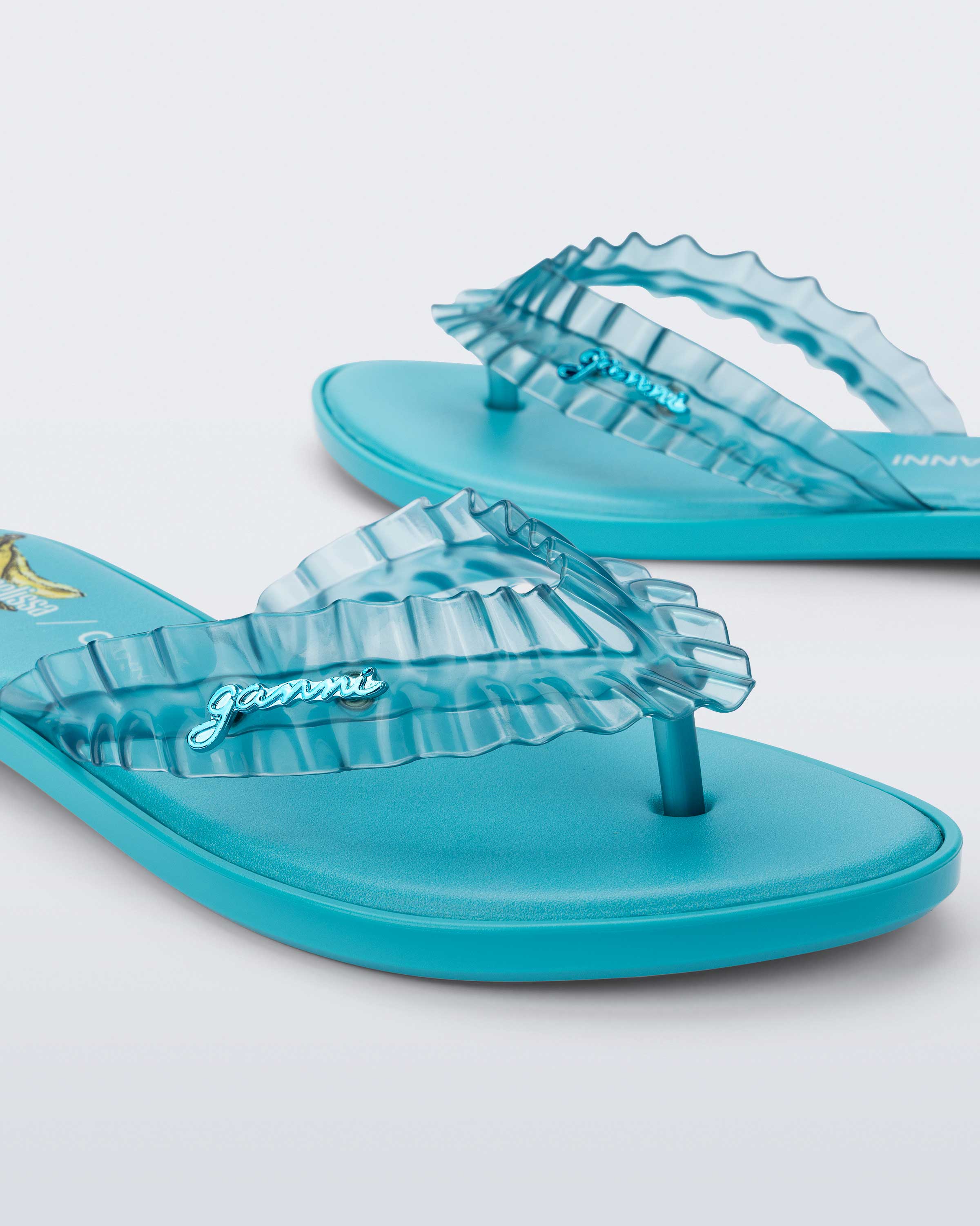 MELISSA FLIP FLOP SLIM + GANNI