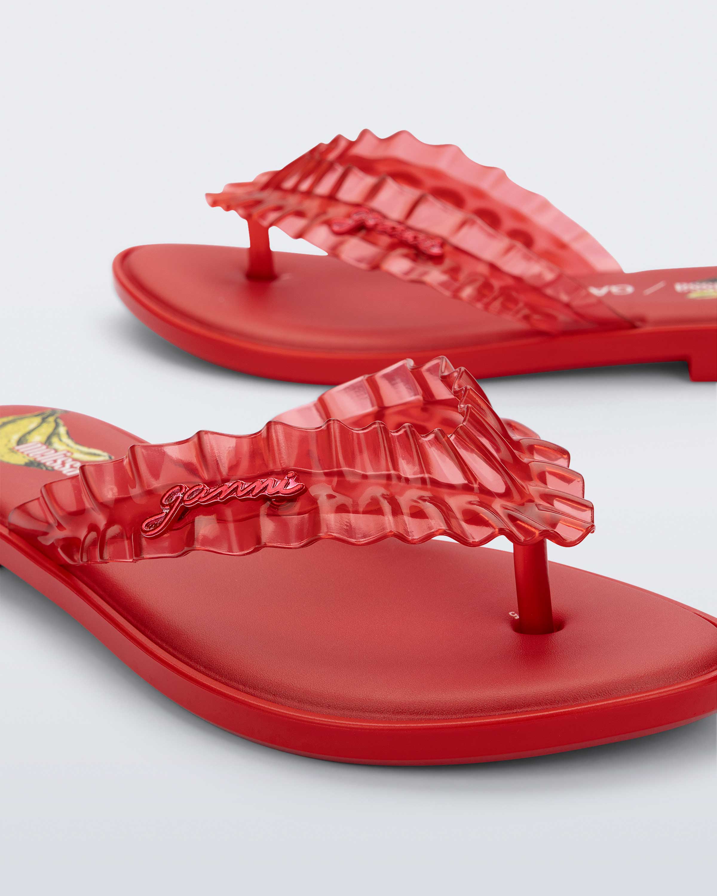 MELISSA FLIP FLOP SLIM + GANNI