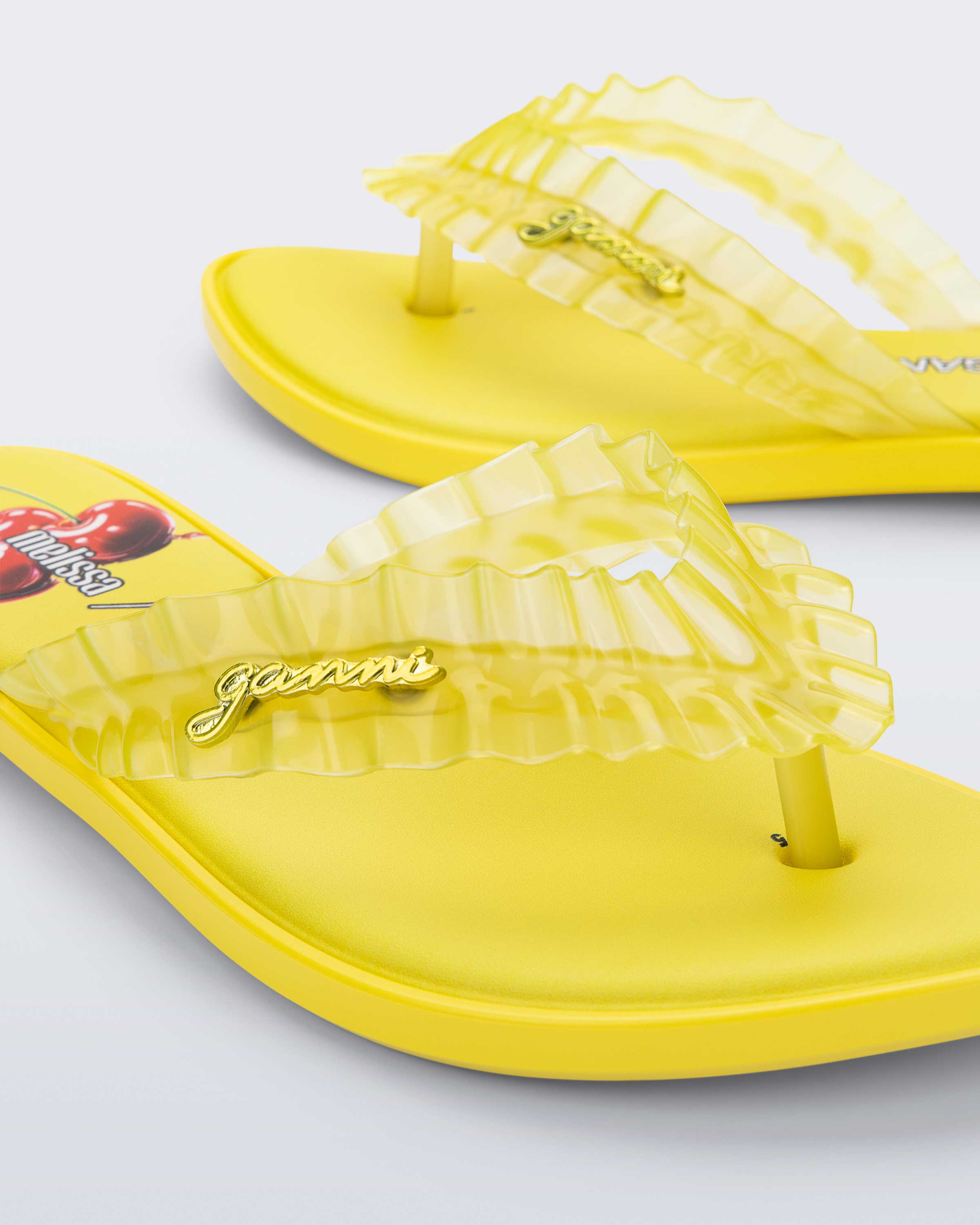 MELISSA FLIP FLOP SLIM + GANNI