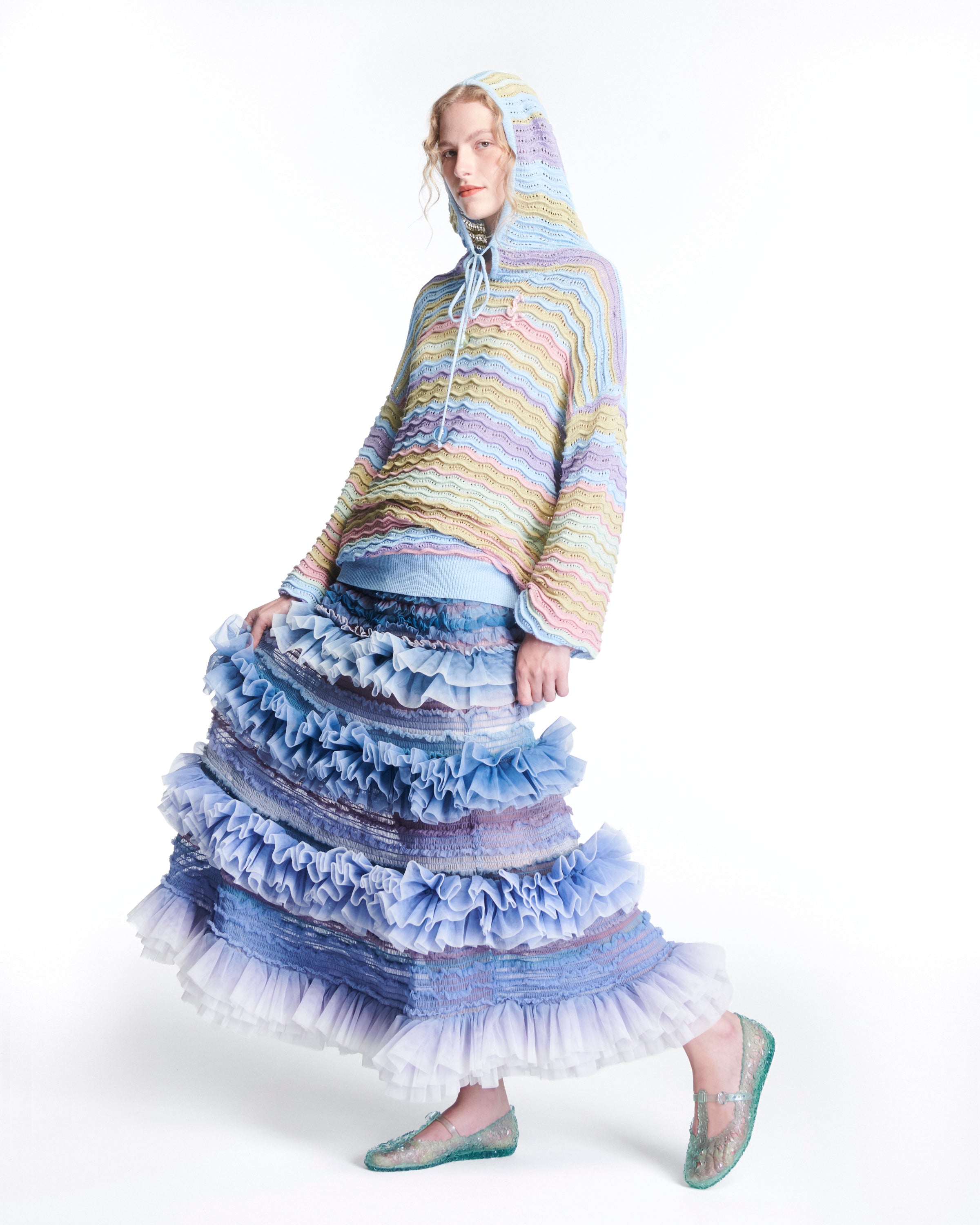 MELISSA DAPHNIS BALLERINA + SUSAN FANG TRANS GREEN