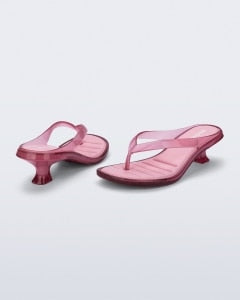 Melissa Thong Kitten Heel