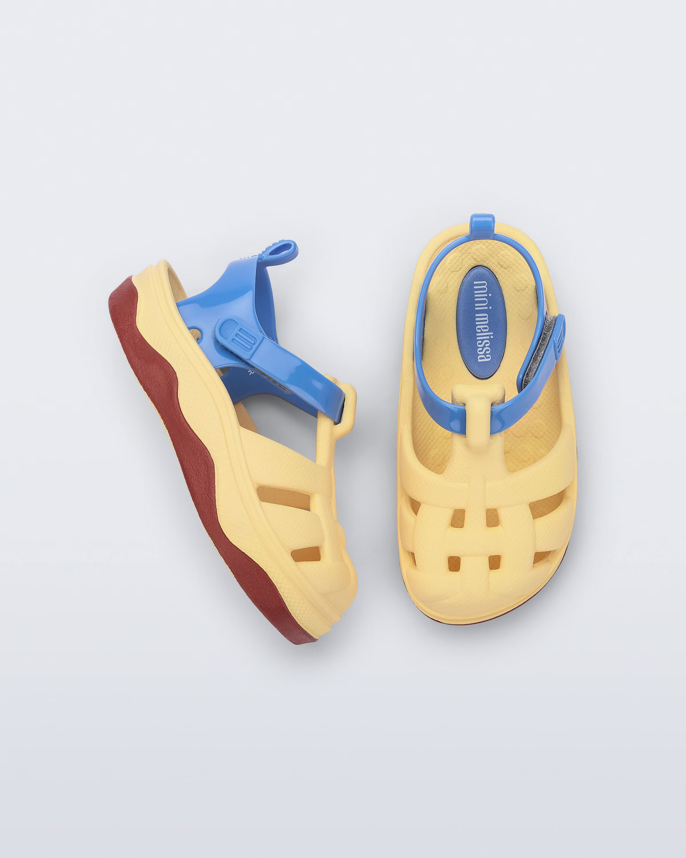 Mini Melissa Zig-Yellow Blue