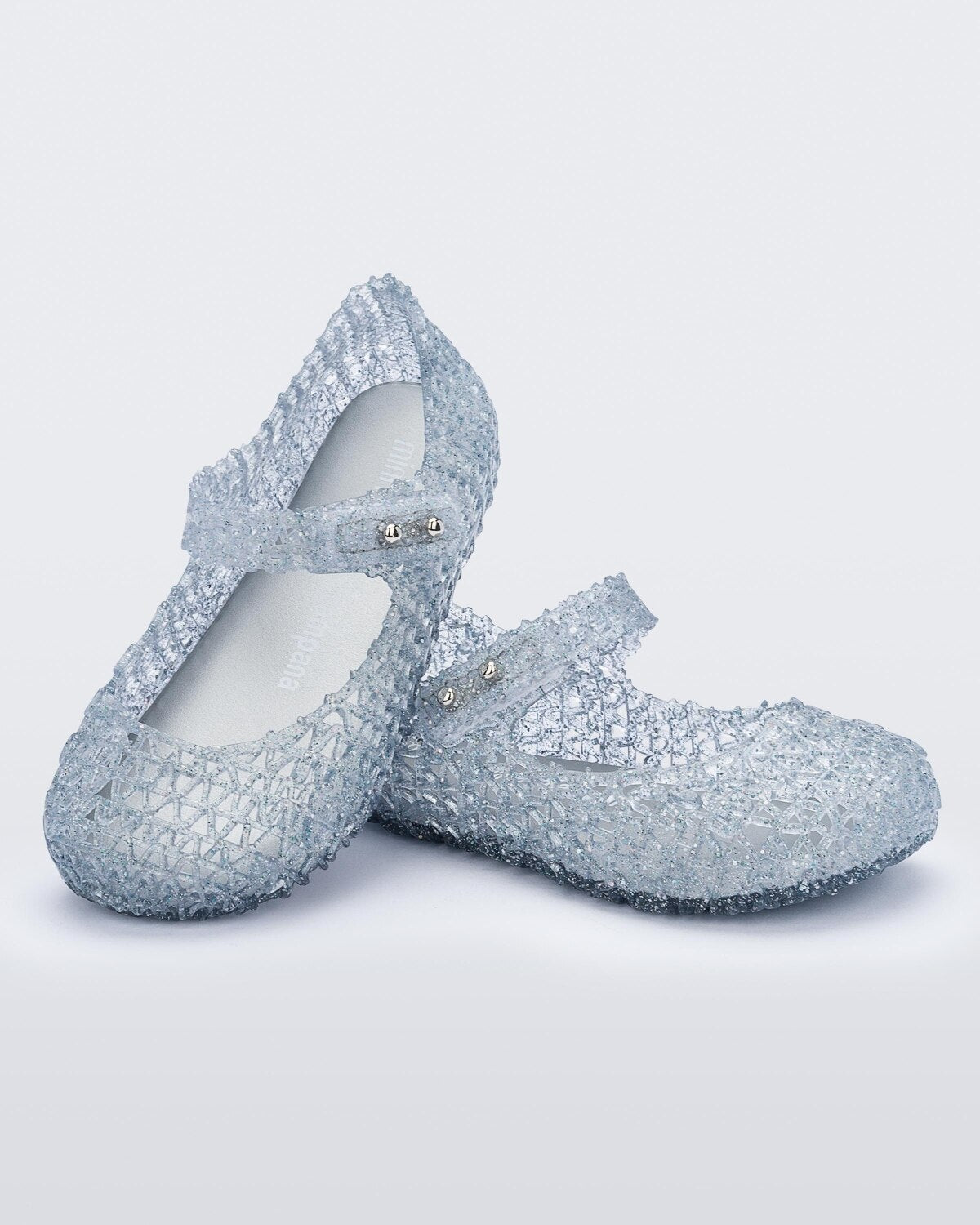 MINI MELISSA CAMPANA PAPEL - GLITTER HOLOGRAPHIC