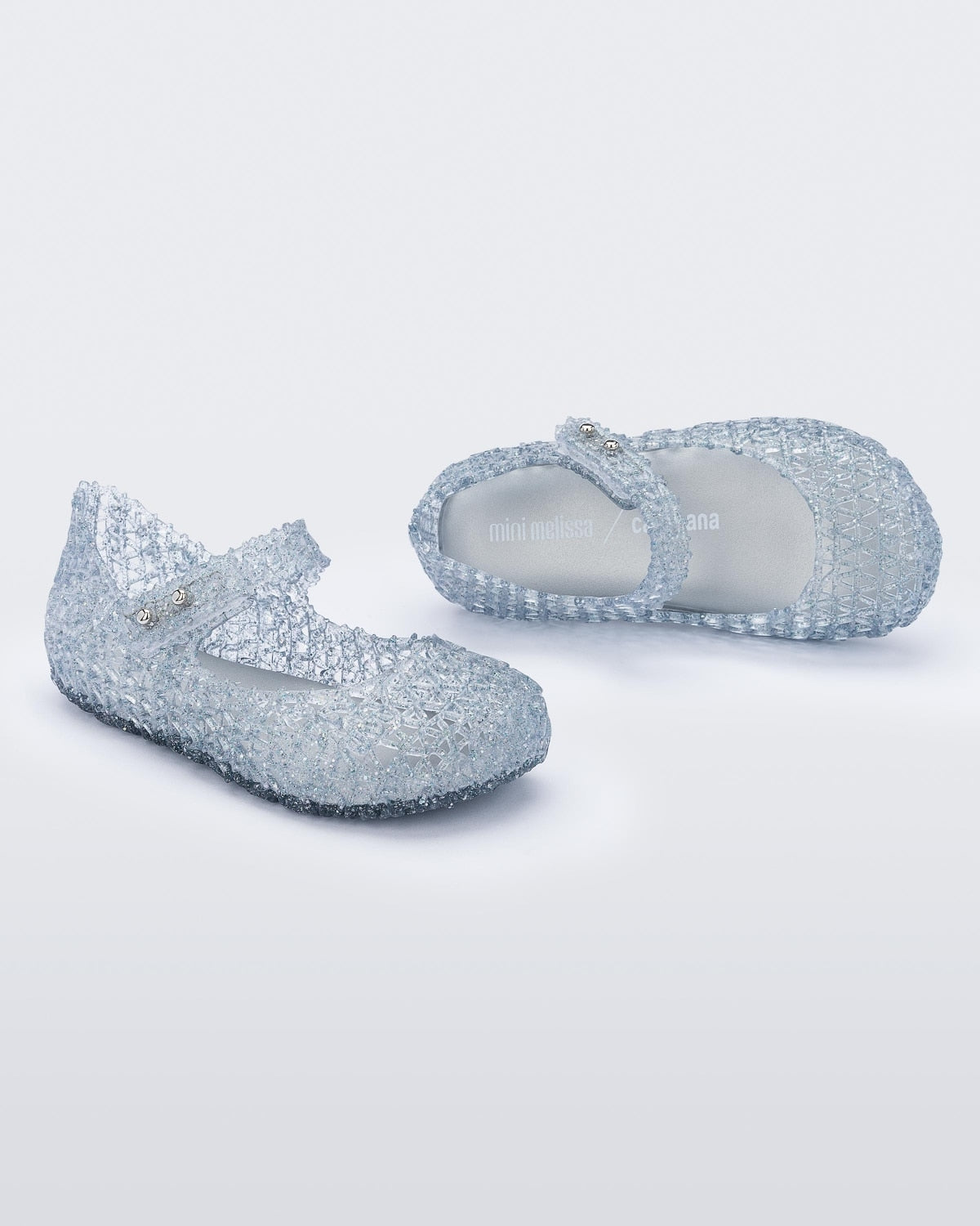 MINI MELISSA CAMPANA PAPEL - GLITTER HOLOGRAPHIC