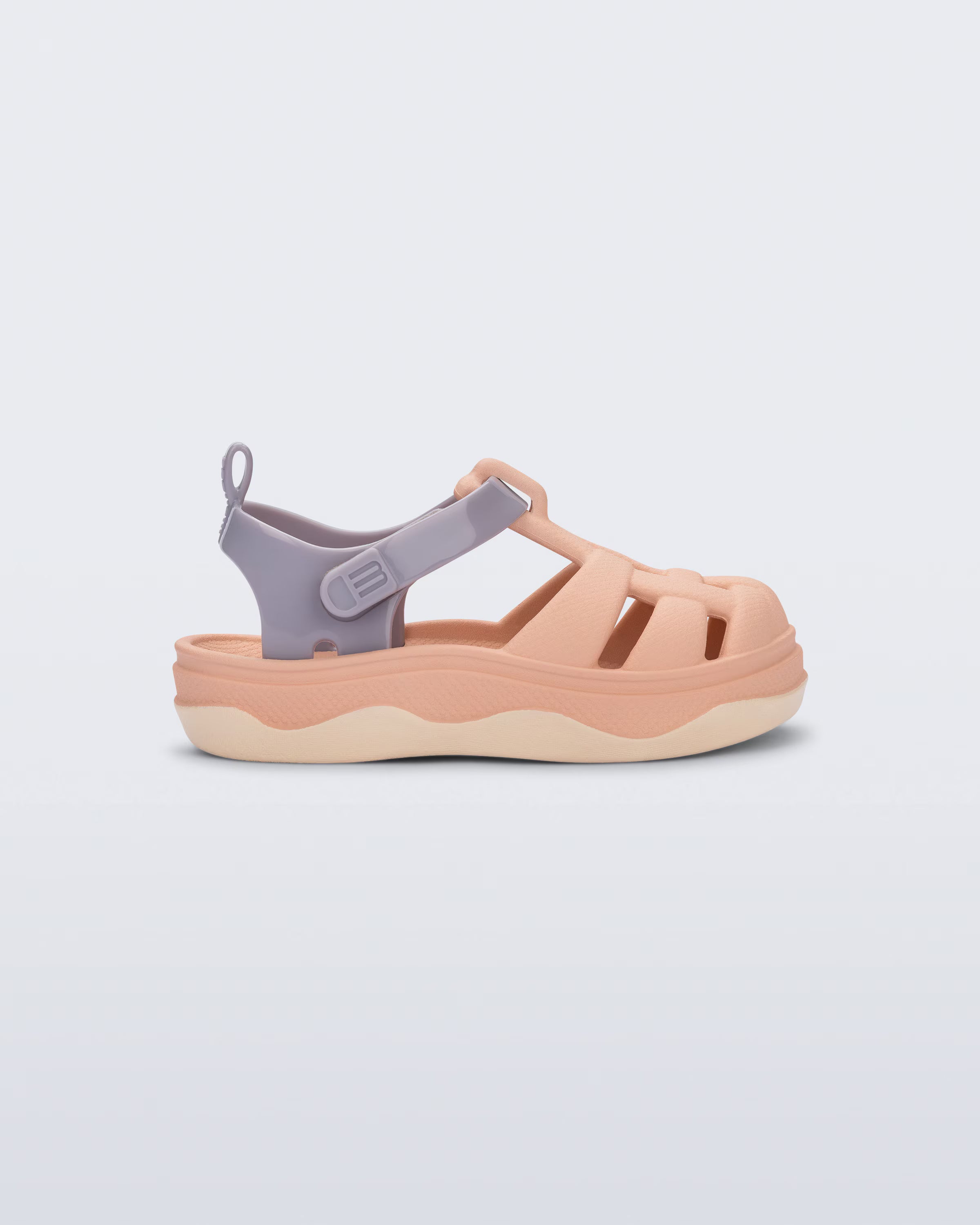 Mini Melissa Zig- Beige Grey