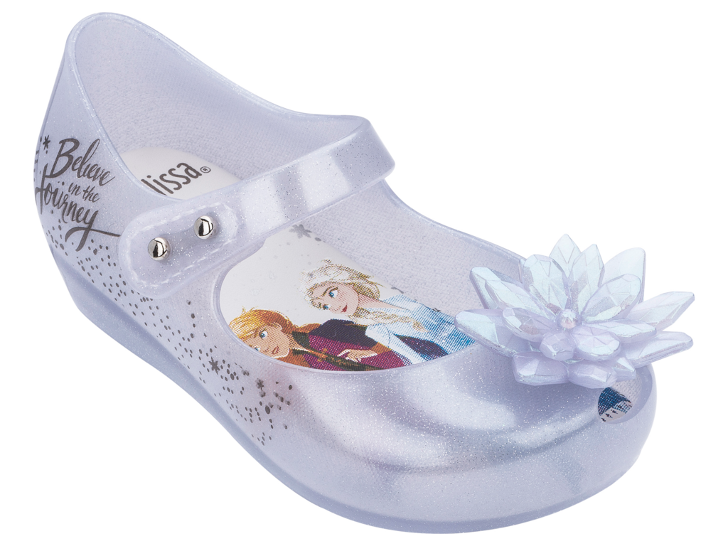 Mini Melissa Ultragirl Frozen - Pearl Glitter Silver