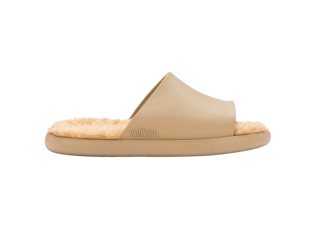 Melissa Fluffy Slide - Beige
