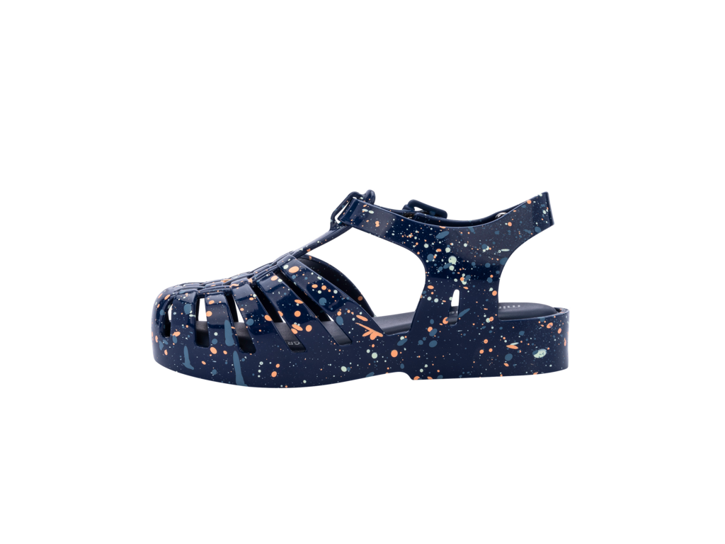 Mini Melissa Possession Print Kids- Blue