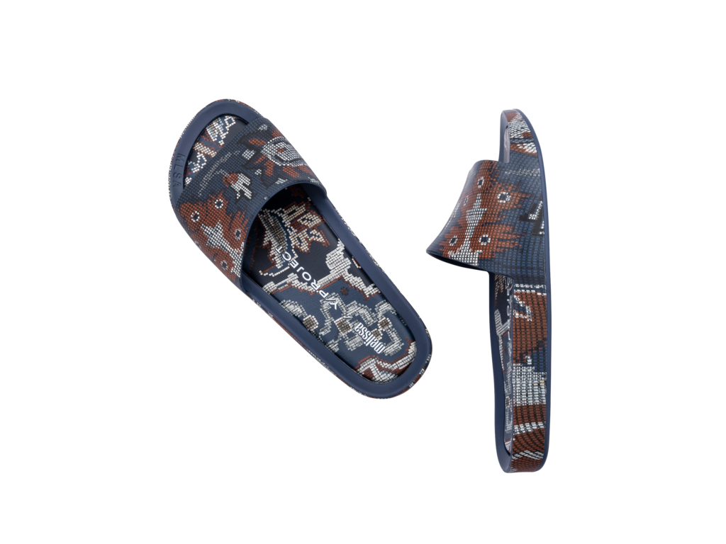 Melissa Beach Slide + Y/Project - Blue
