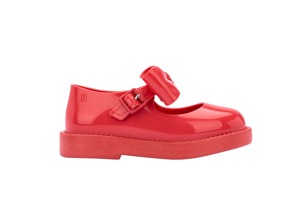 Mini melissa red sales shoes