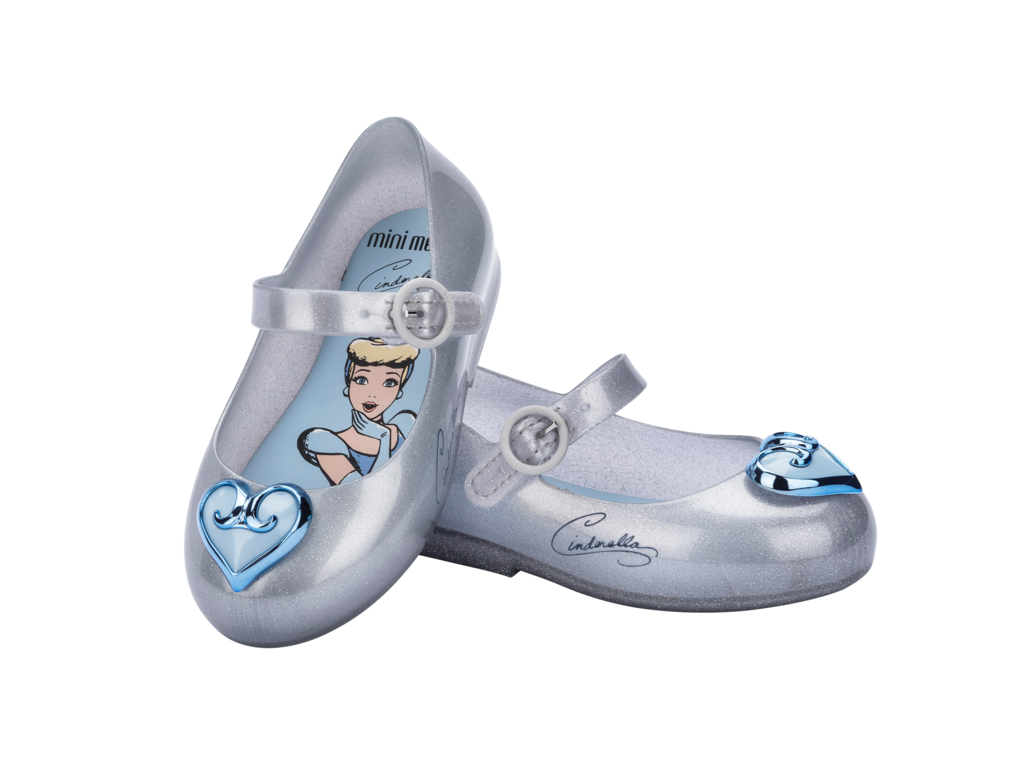 Mini Melissa Sweet Love + Disney Princess - Glitter Silver